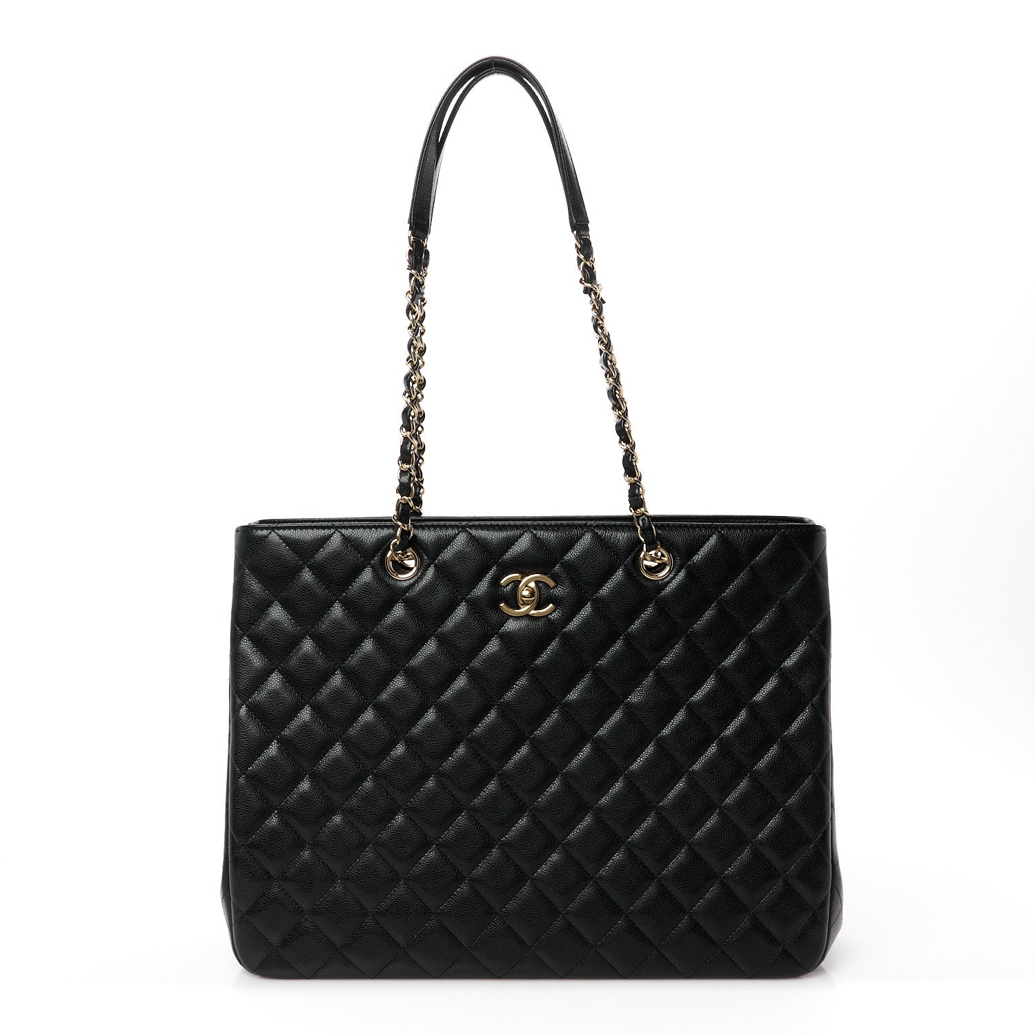 Chanel Caviar Quilted Large Shopping Tote Black 1 of 11