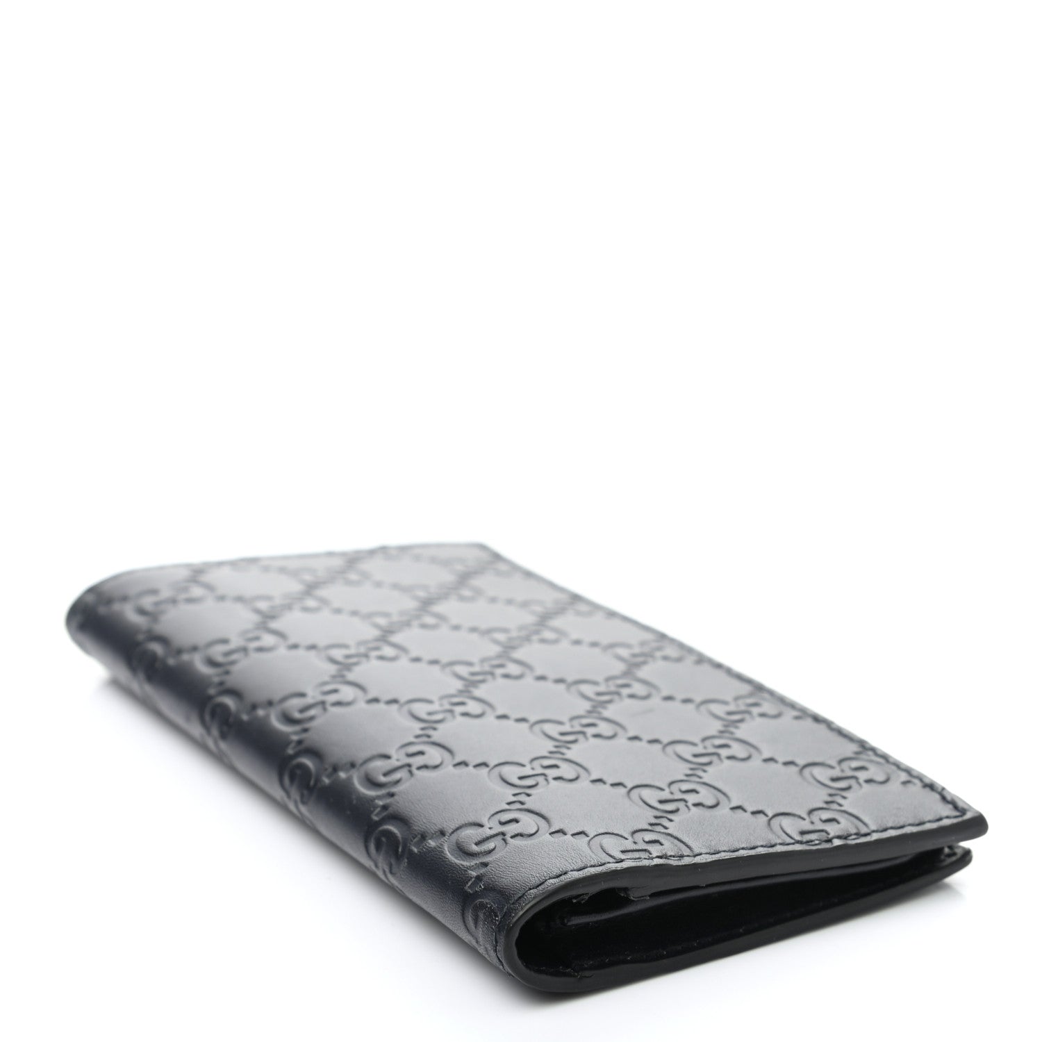 Gucci Guccissima Long Wallet Black 6 of 18