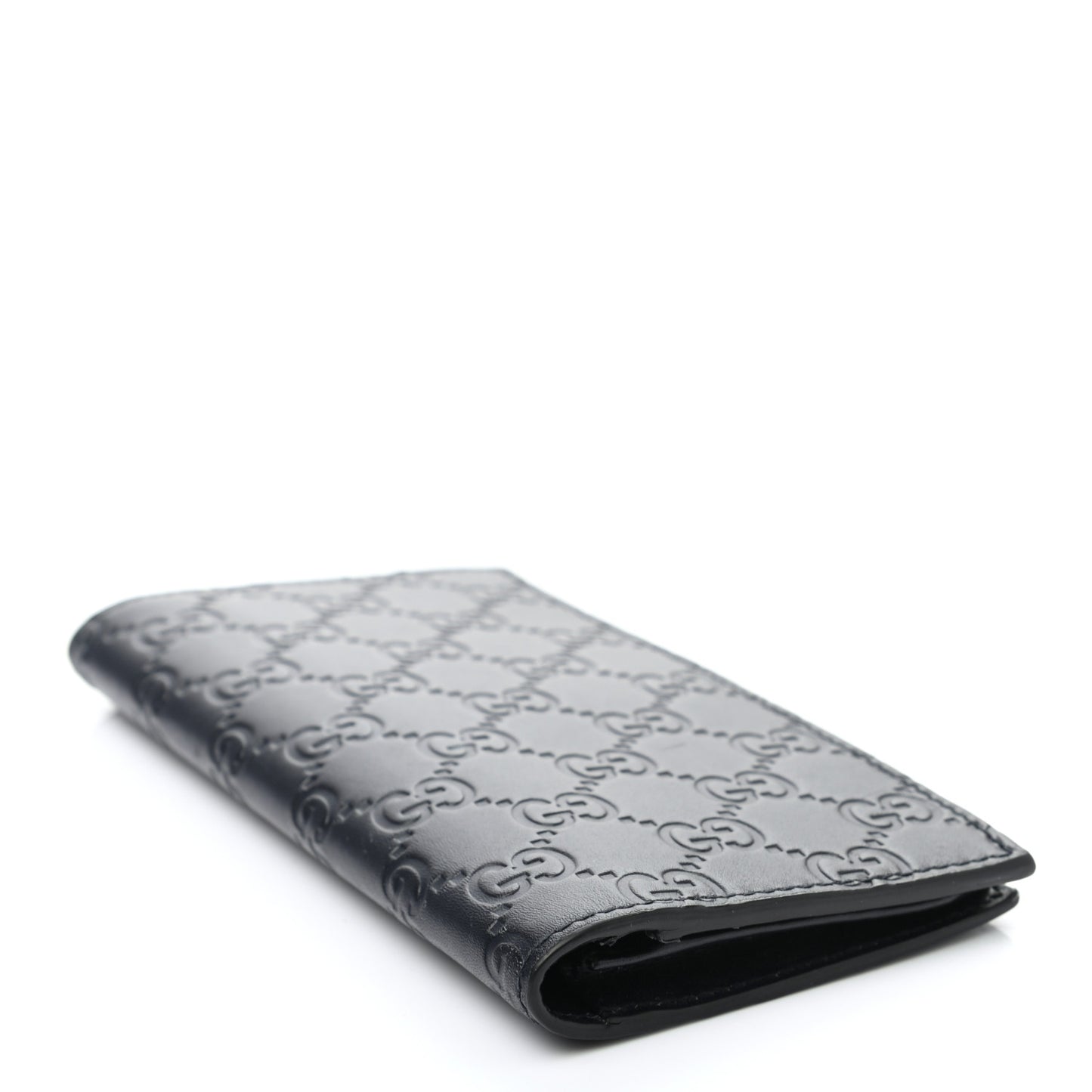 Guccissima Long Wallet Black