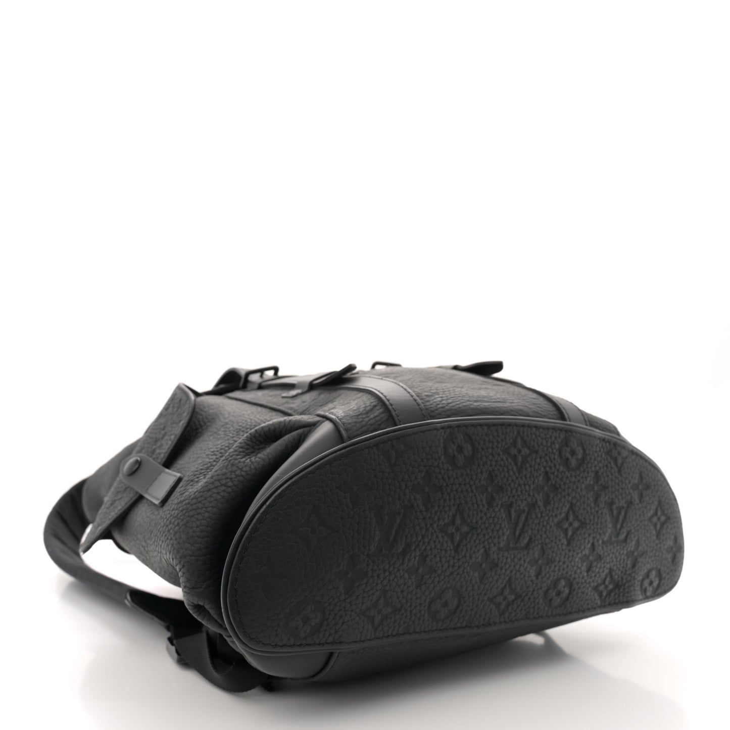 Taurillon Monogram Christopher MM Backpack Black