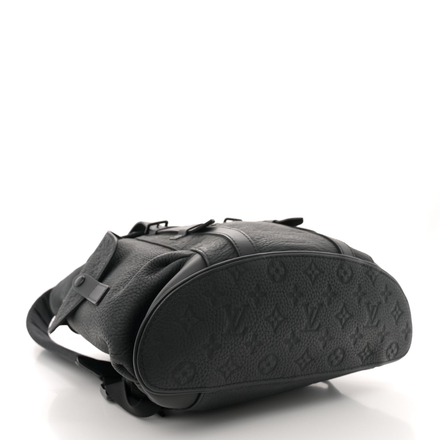 Louis Vuitton Taurillon Monogram Christopher MM Backpack Black 4 of 11