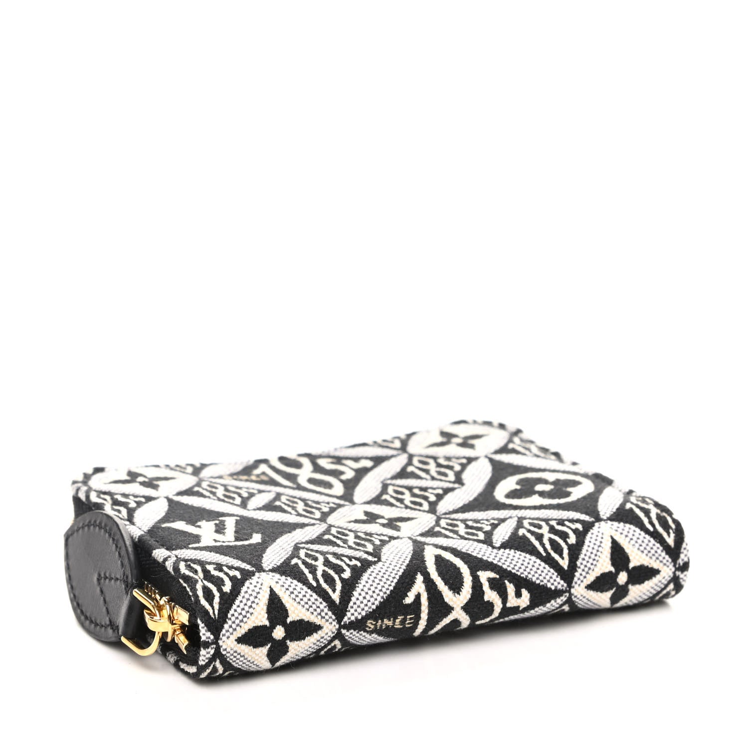 Louis Vuitton Jacquard Since 1854 Zippy Coin Purse Grey 4 of 6