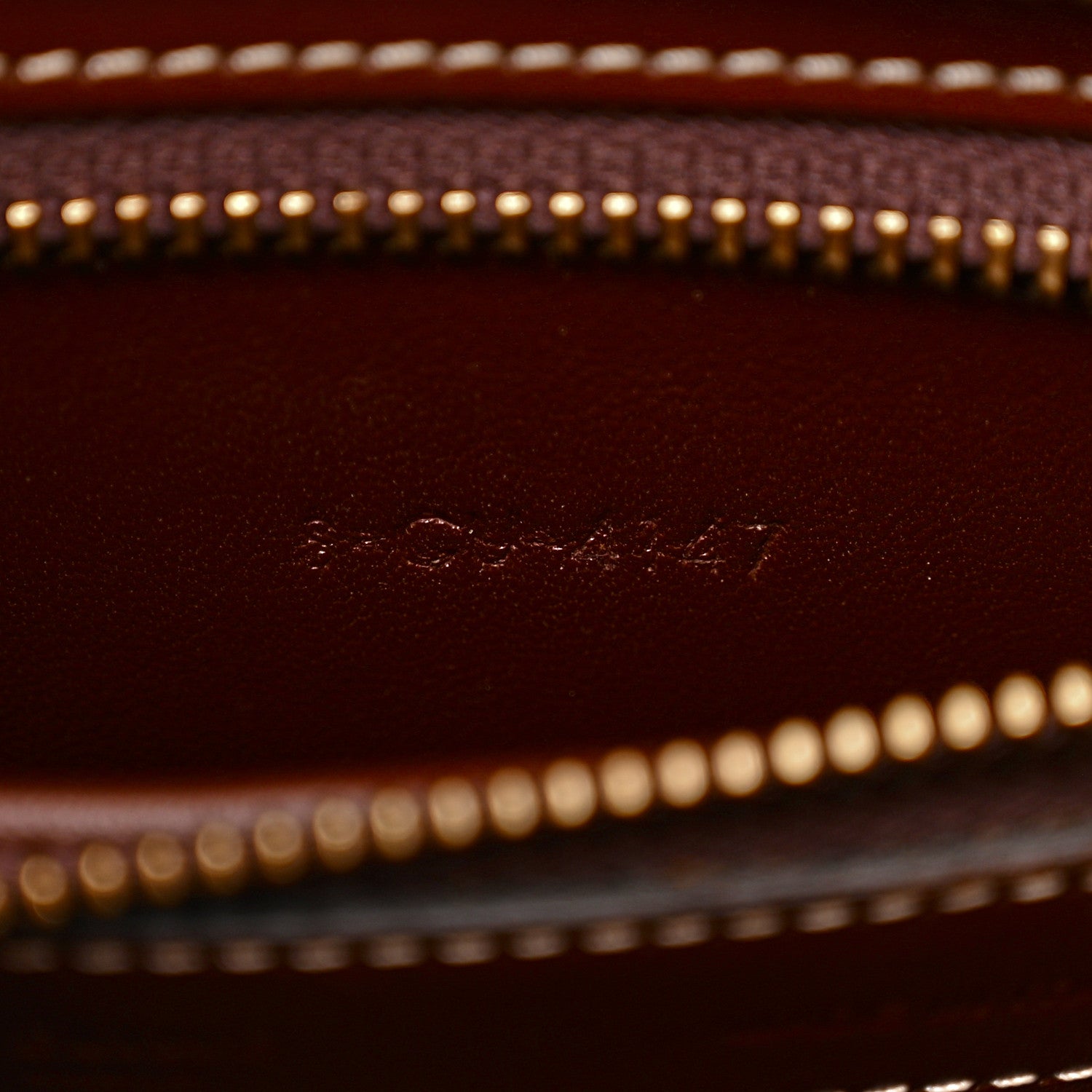 Celine Satinated Natural Calfskin Micro Luggage Dark Brown 7 of 14