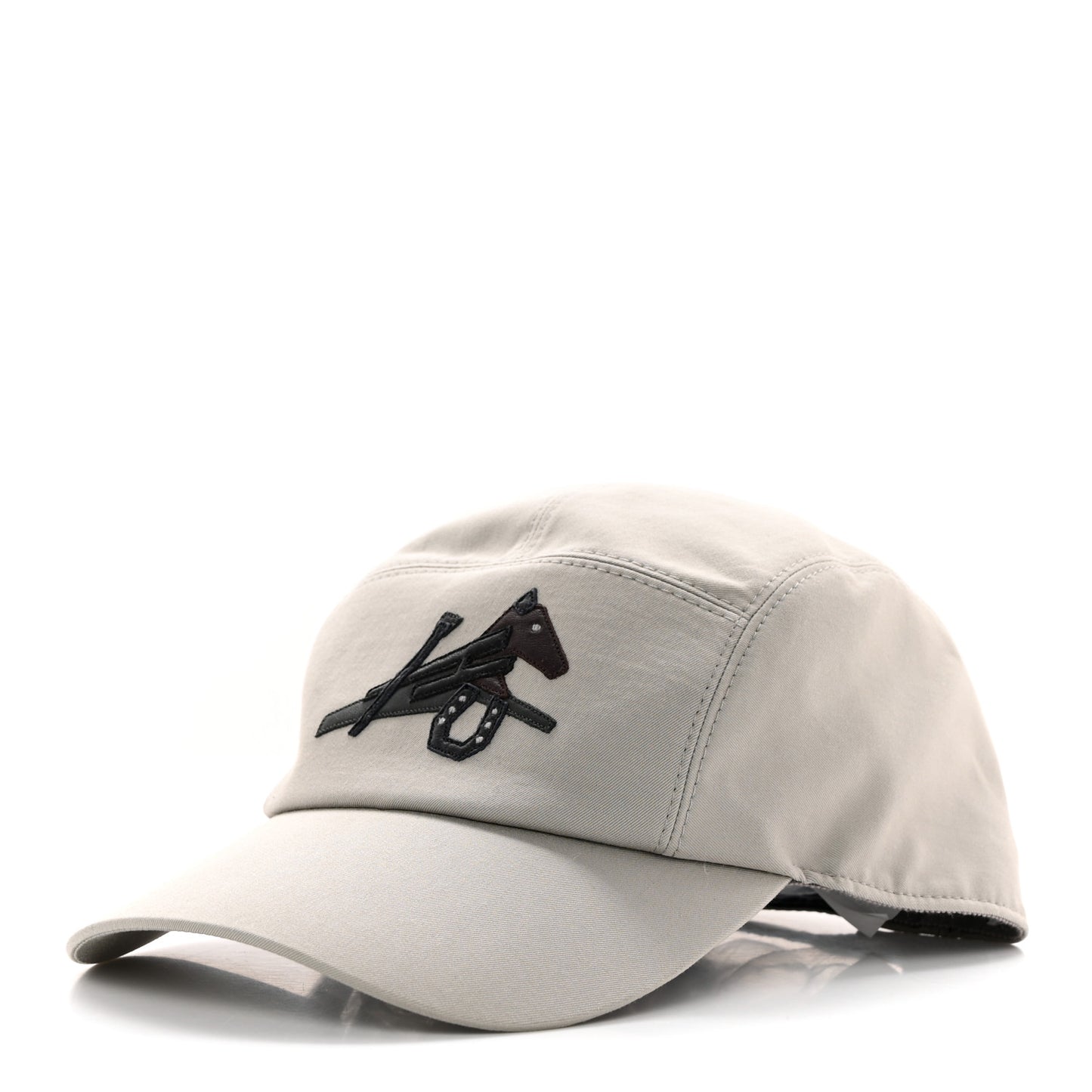 Stretch Cotton Lambskin Nevada Puzzle Equestre Hat 57 Pierre