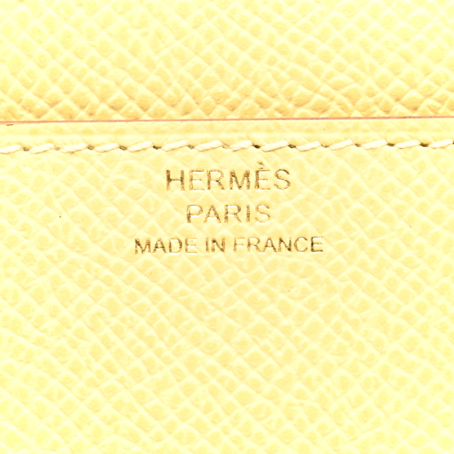 Hermes Epsom Constance Long Wallet To Go Wallet Jaune Poussin 9 of 11