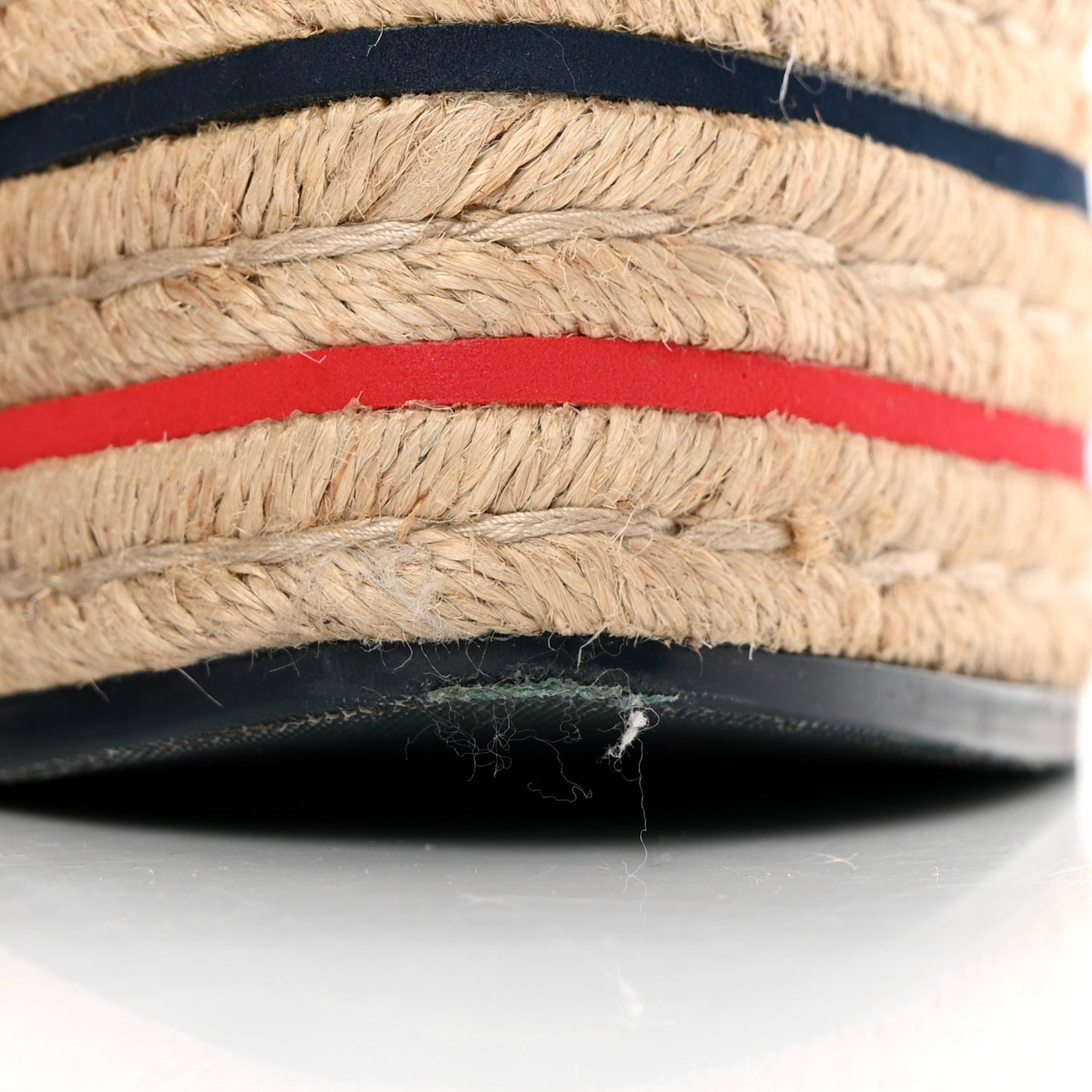 Metallic Nappa Matelasse GG Pilar Flatform Lace-Up Espadrilles 39 Oro Vecchio