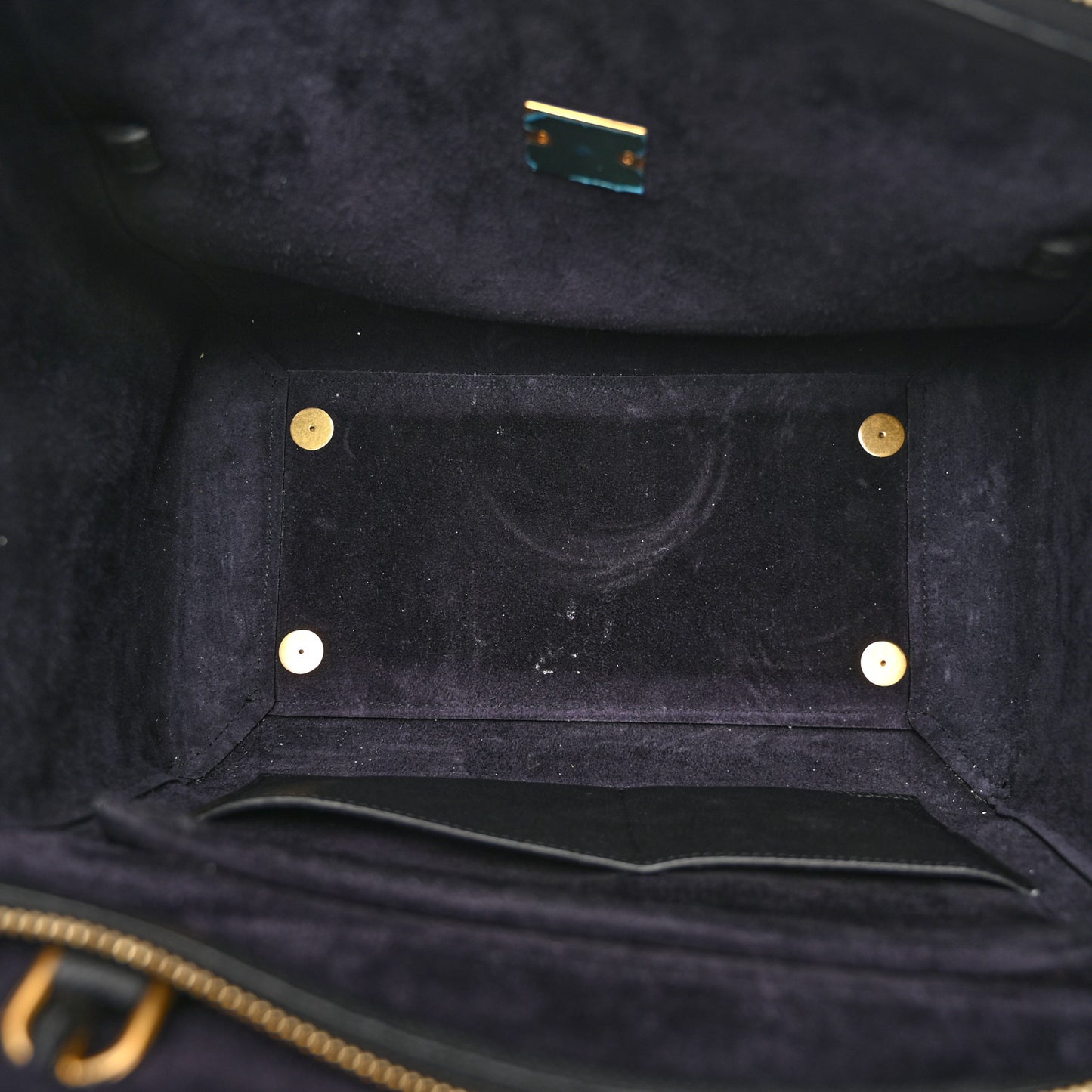Grained Calfskin Mini Belt Bag Black