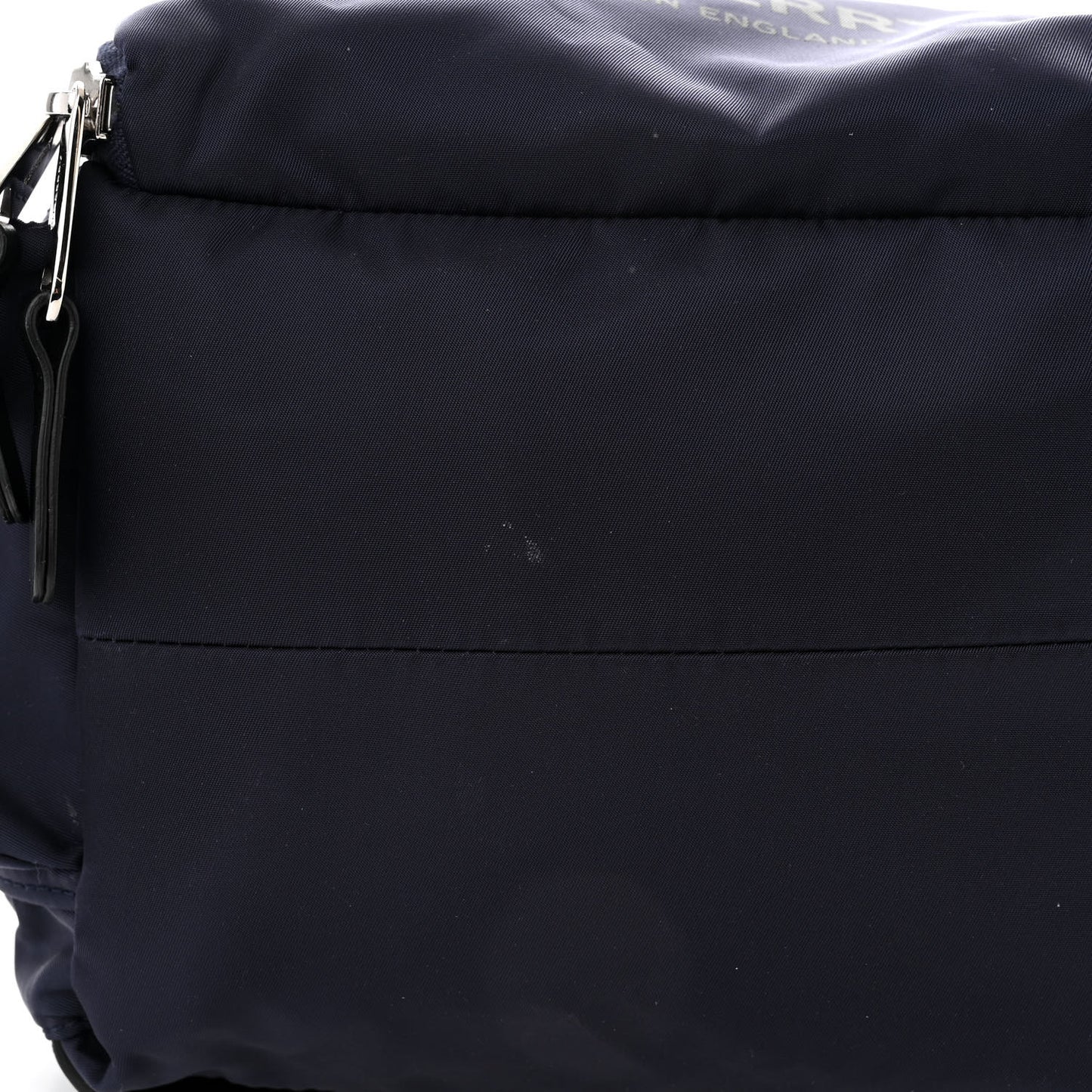 Nylon Logo Print Medium Rucksack Backpack Ink Blue