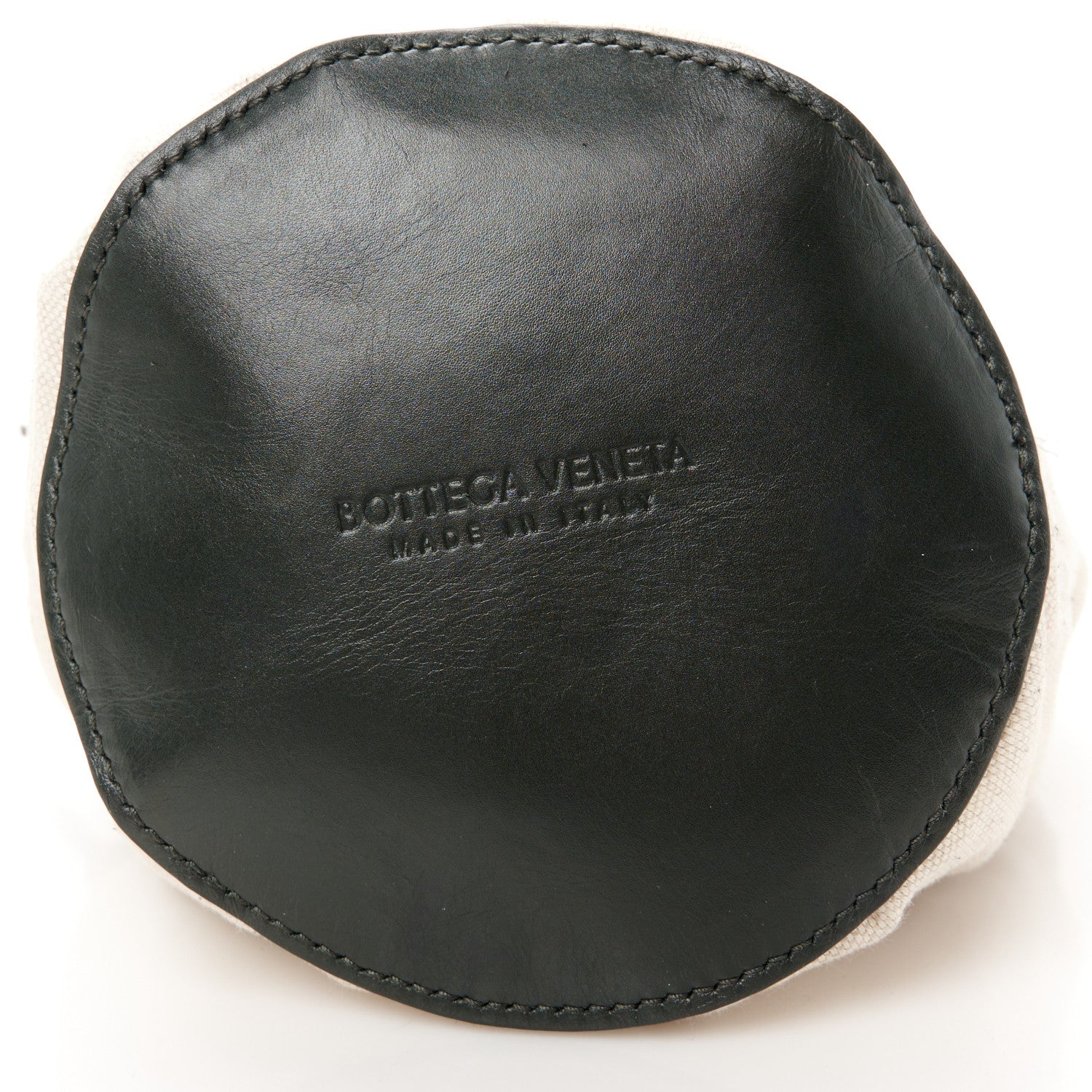 Bottega Veneta Calfskin Intrecciato Kalimero Bucket Bag Dark Green 8 of 11