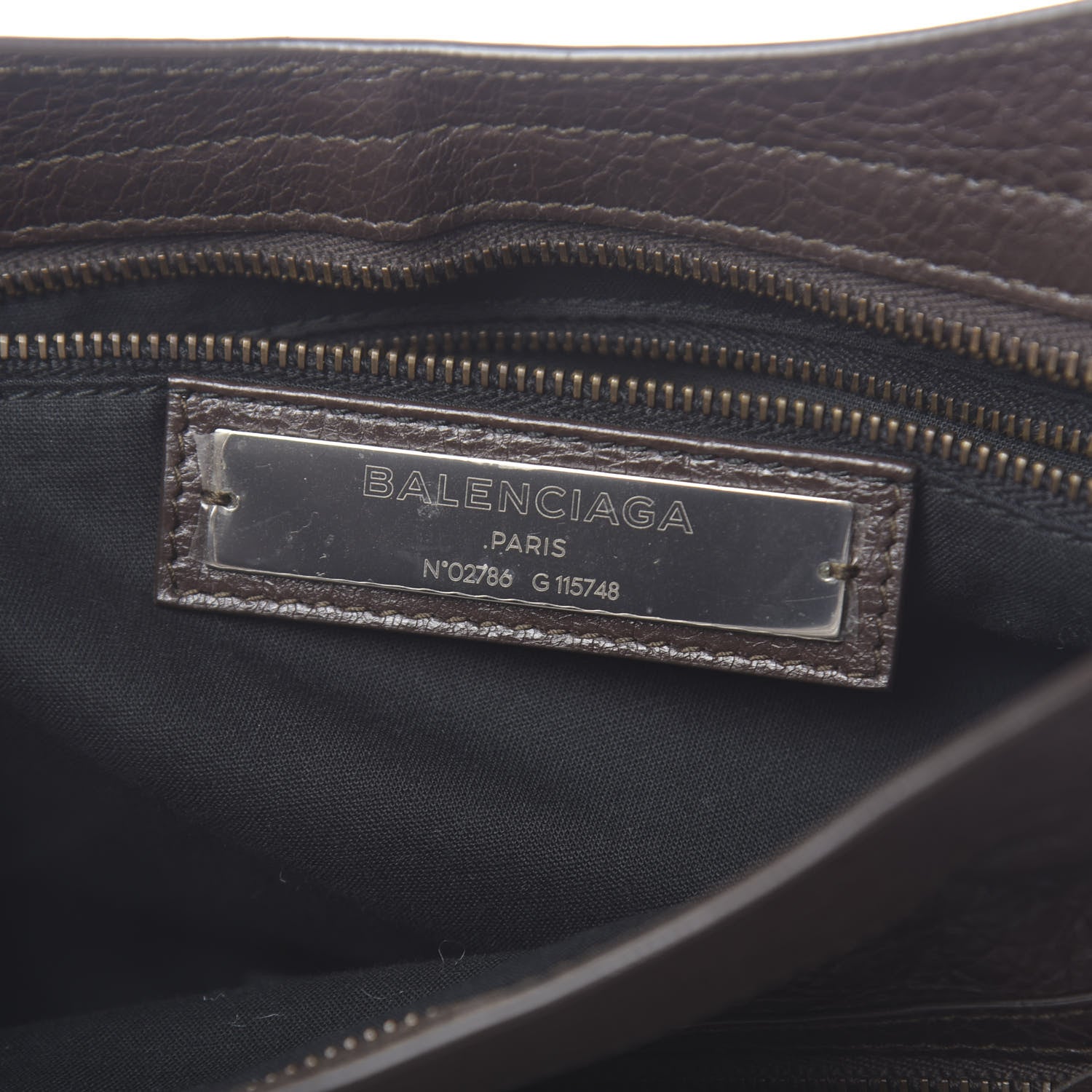 Balenciaga Agneau Classic Hardware City Charbon 6 of 10