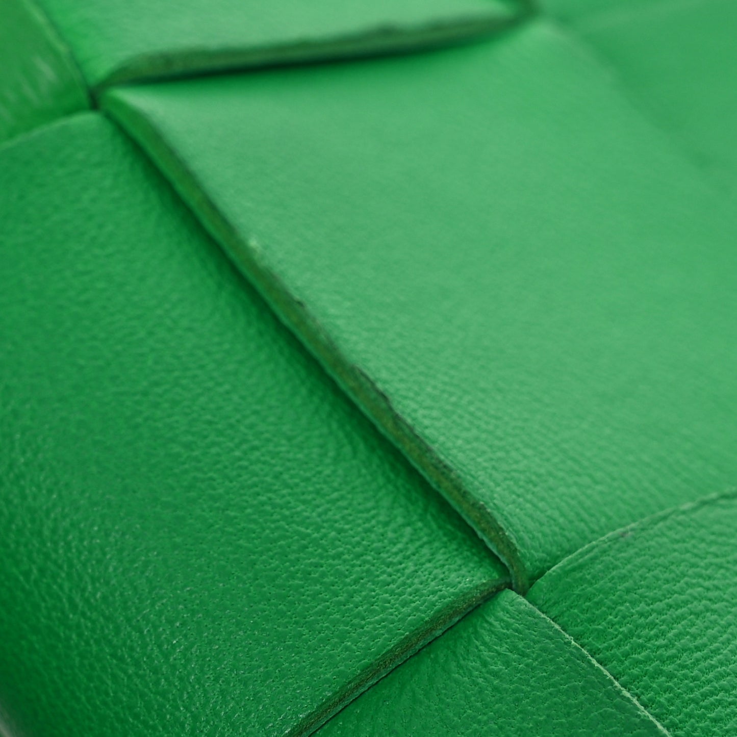 Lambskin Maxi Intreccio Candy Cassette Crossbody Bag Green