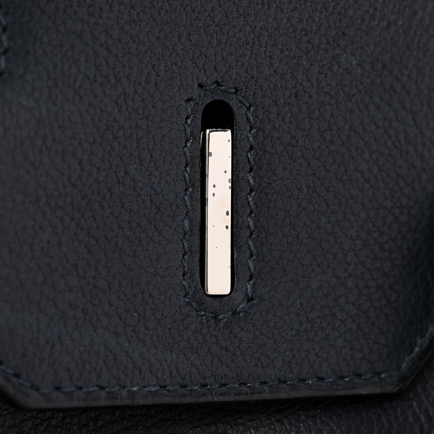 Hermes Evergrain Birkin 35 Bleu Indigo 18 of 19
