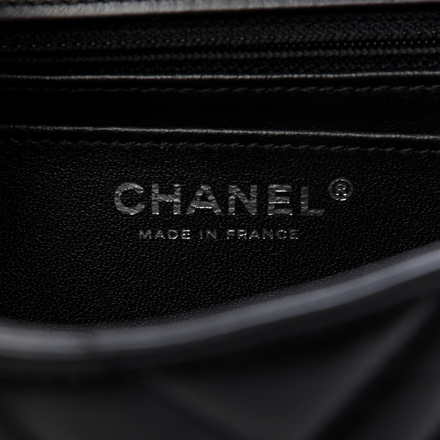 Aged Calfskin Chevron Quilted 2.55 Reissue Mini Flap So Black