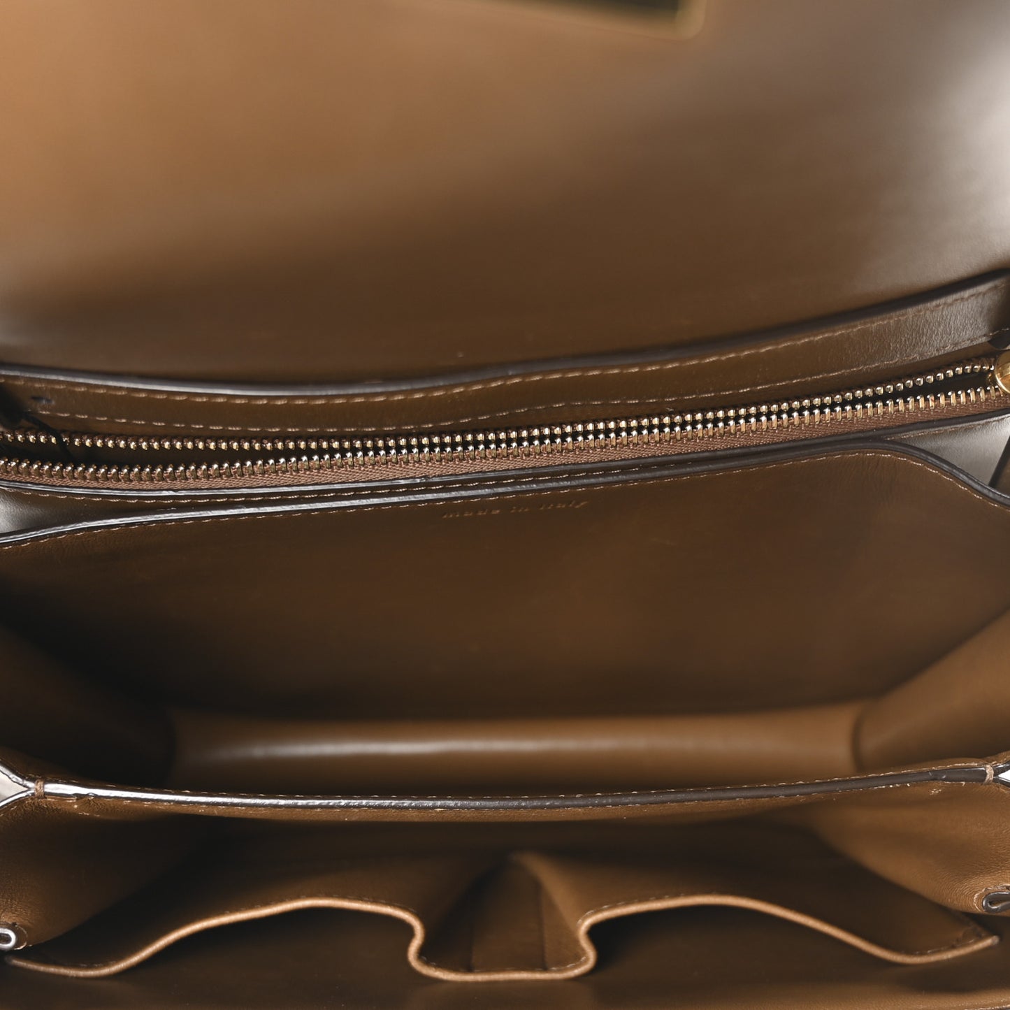 Smooth Calfskin Medium Classic Box Flap Bag Camel