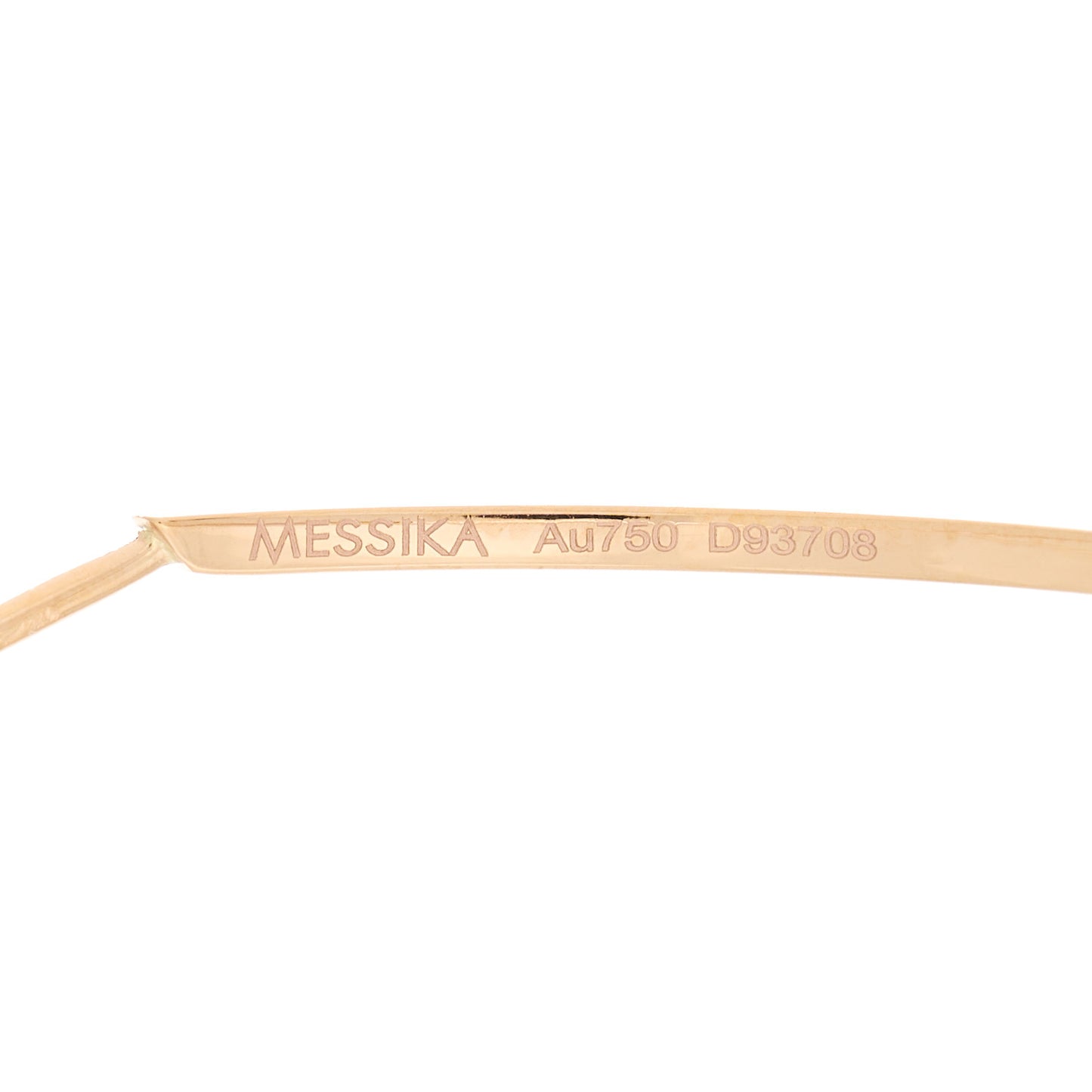 18K Rose Gold Medium Gatsby Hoop Earrings