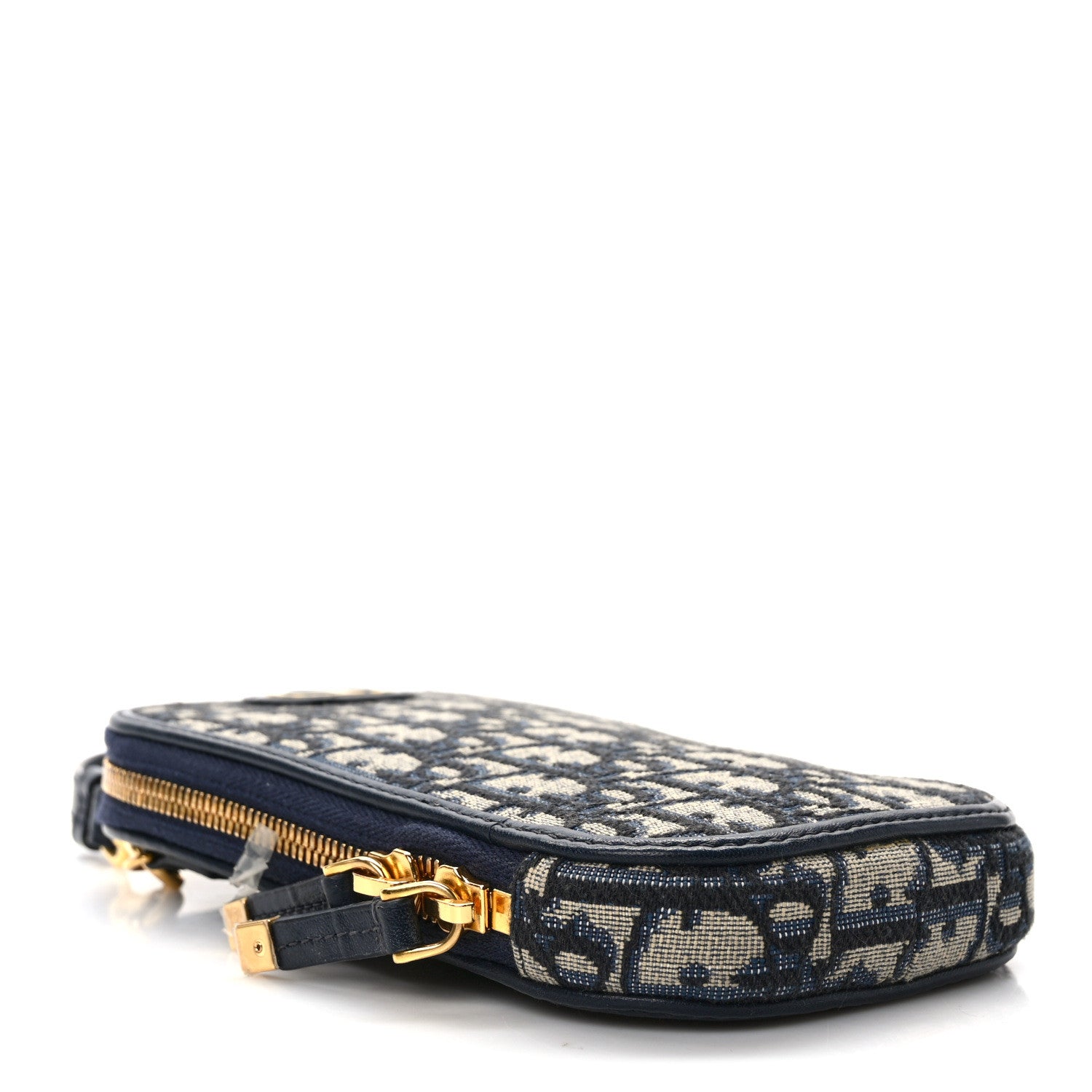 Christian Dior Oblique 30 Montaigne Phone Holder Blue 4 of 14