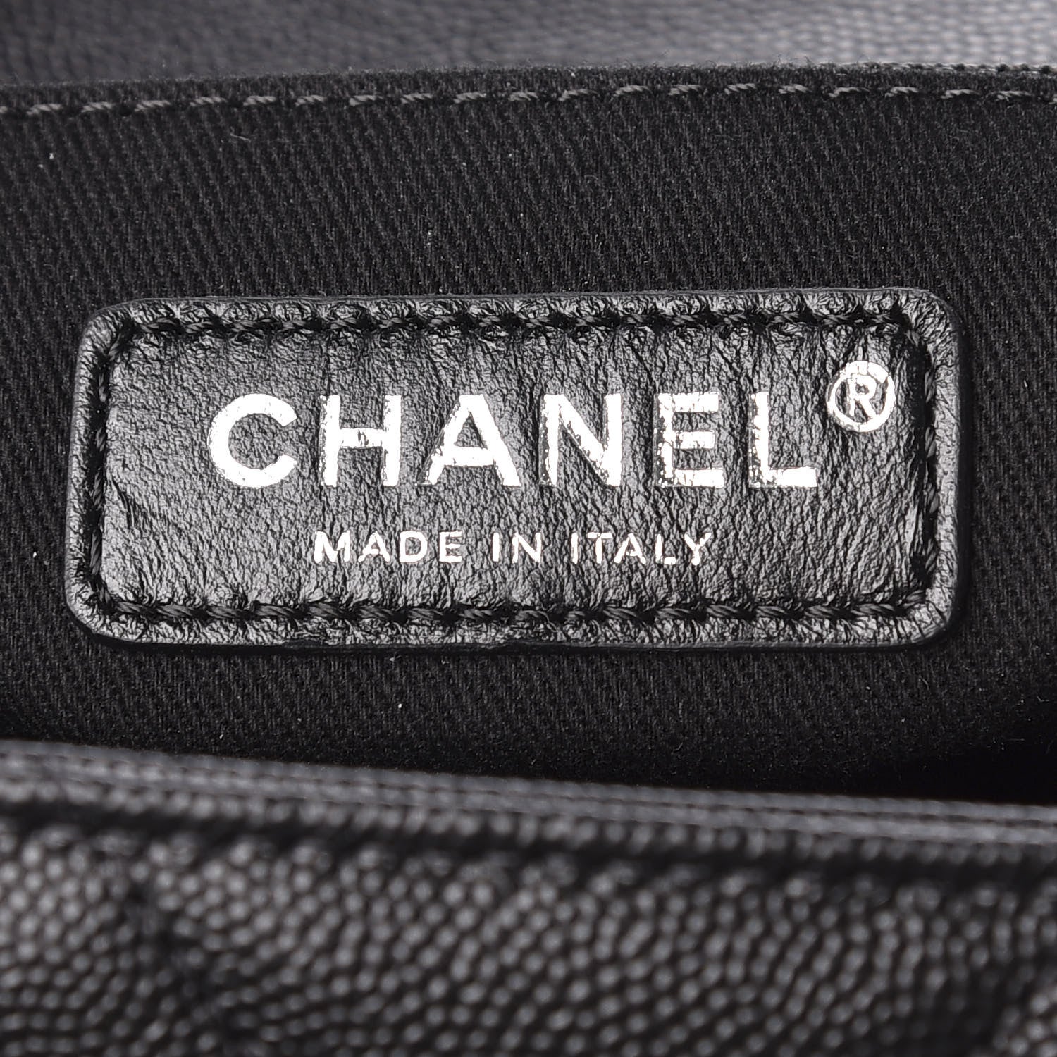 Chanel Caviar Chevron Quilted Small Coco Handle Flap So Black 8 of 9