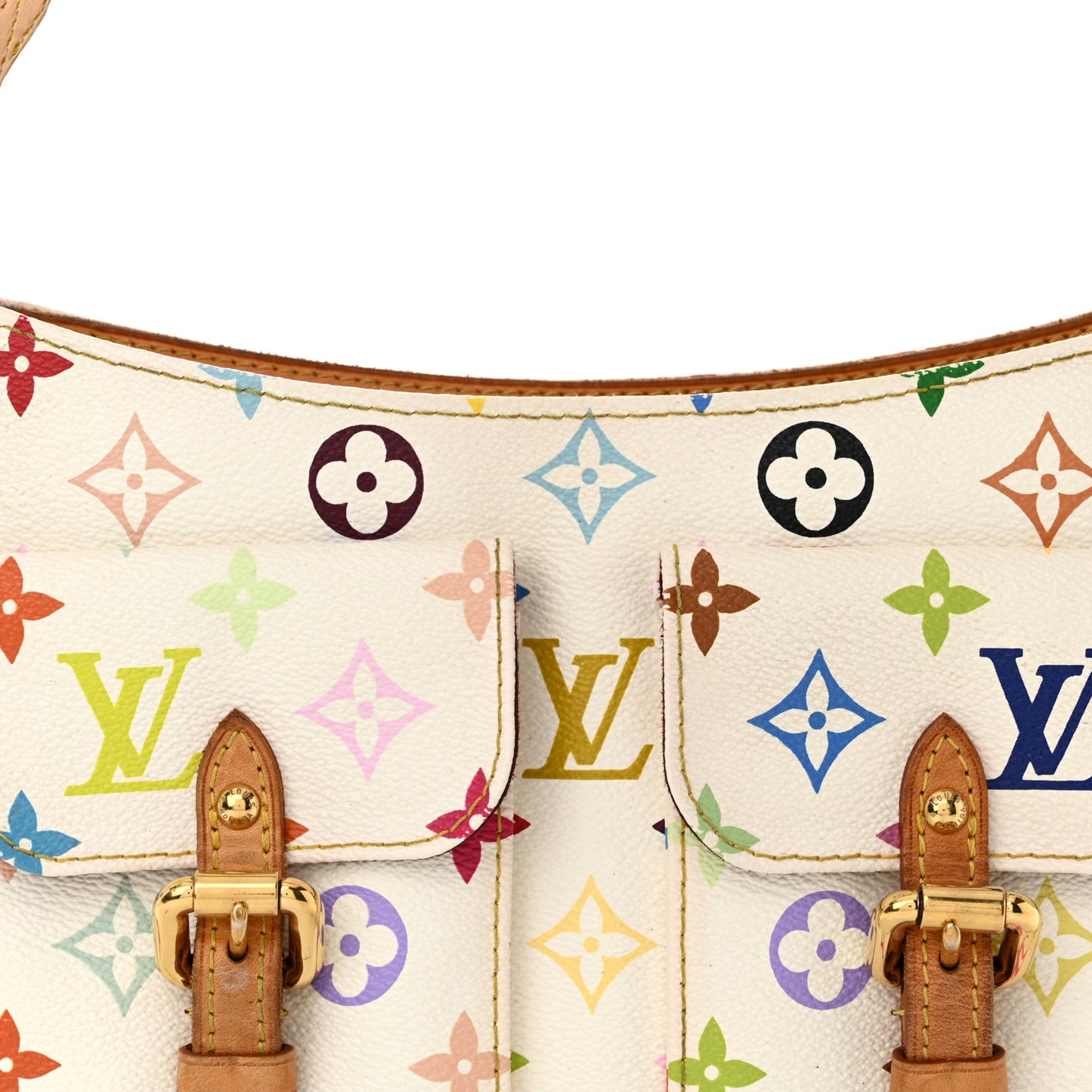 Monogram Multicolor Lodge PM White