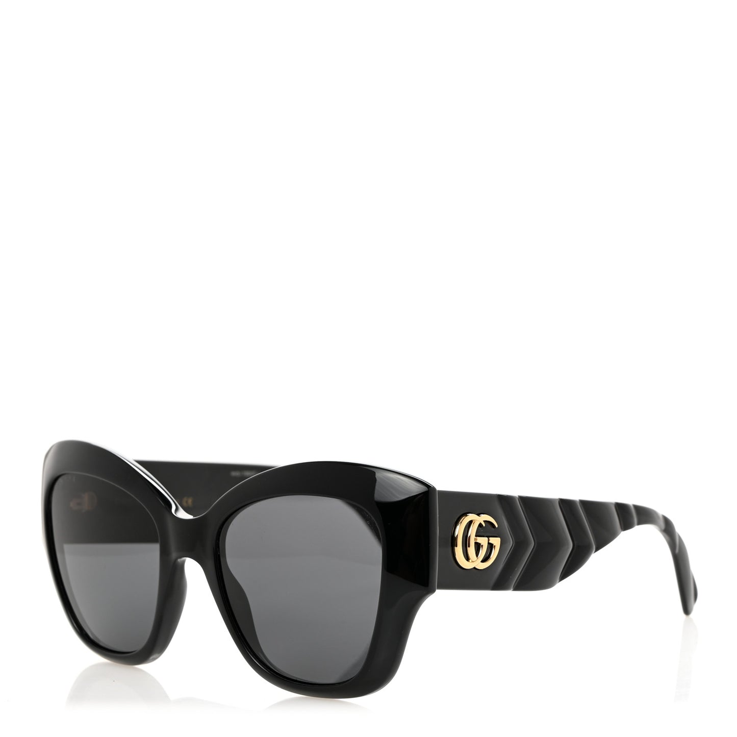 Acetate GG Butterfly Sunglasses GG0808S Black