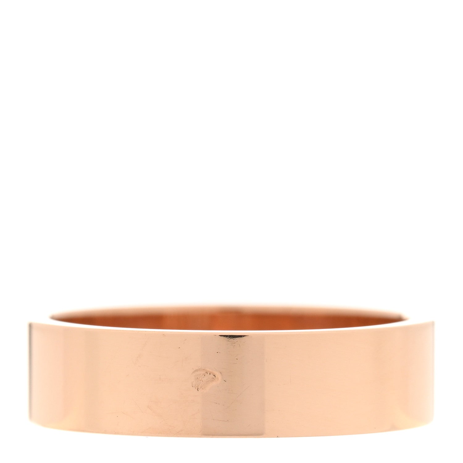 Hermes 18K Rose Gold PM Collier De Chien Ring 53 6.5 3 of 4