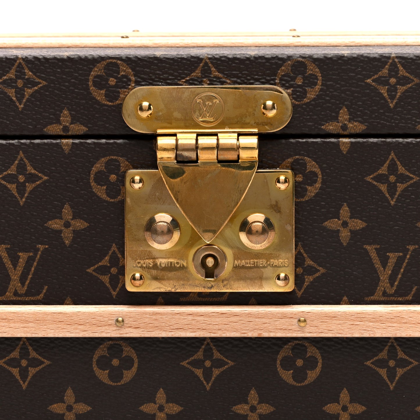Monogram Malle Fleurs Trunk