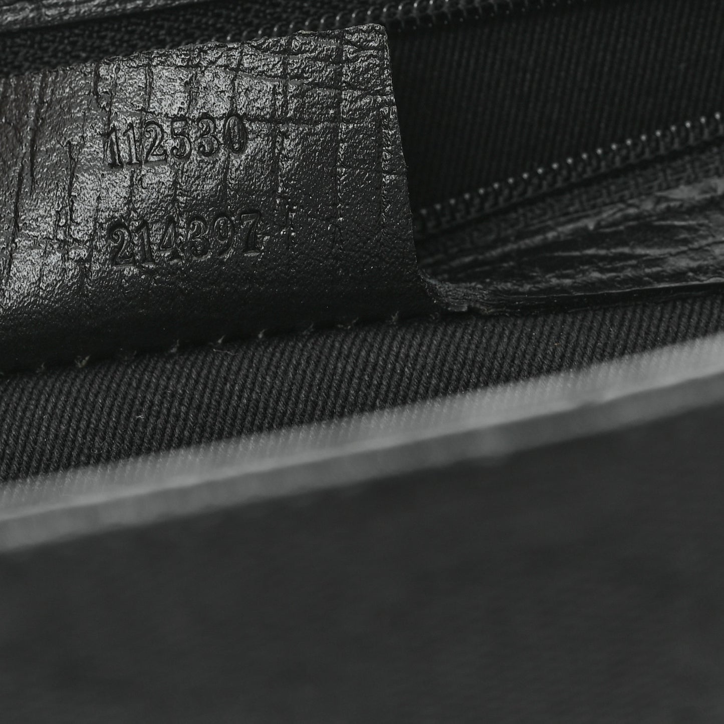 Monogram Bamboo Handle Bag Black