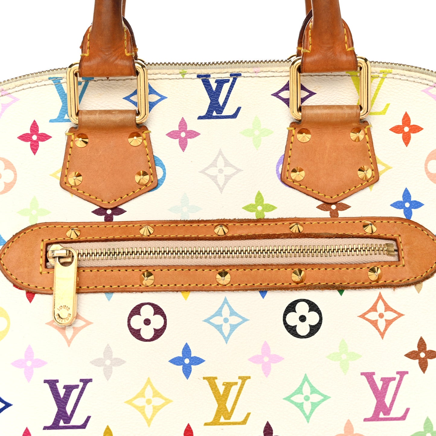 Monogram Multicolor Alma White