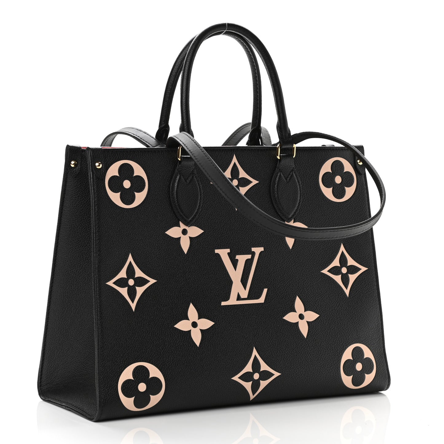 Empreinte Monogram Giant Onthego MM Black Beige