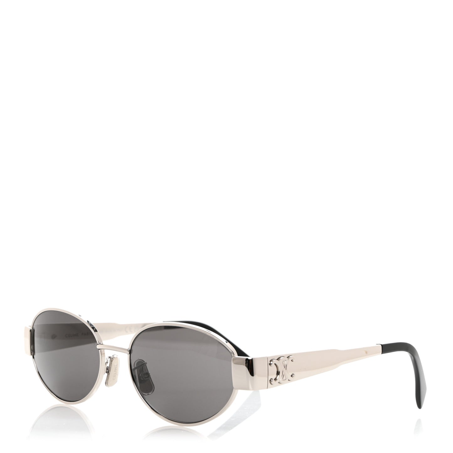 Metal Triomphe 01 Sunglasses CL40235U Silver Black