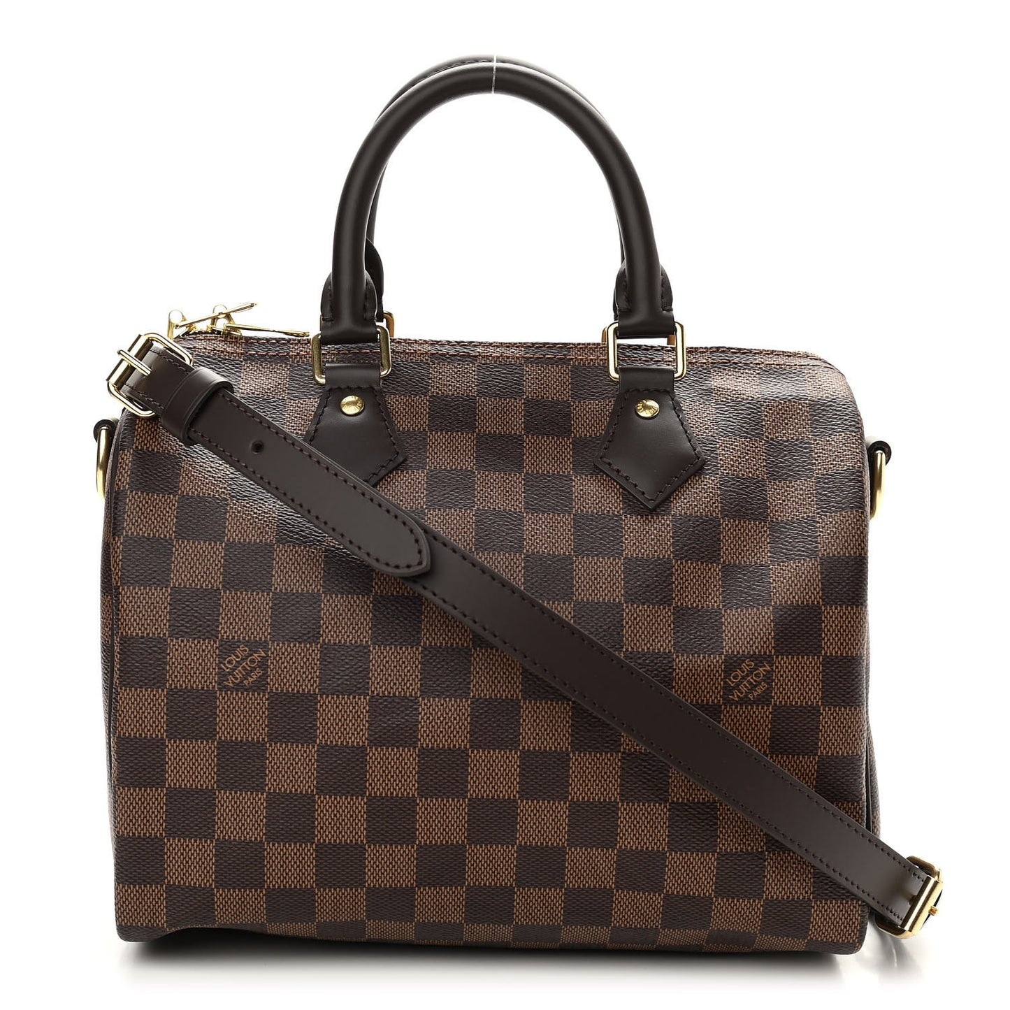 Damier Ebene Speedy Bandouliere 25