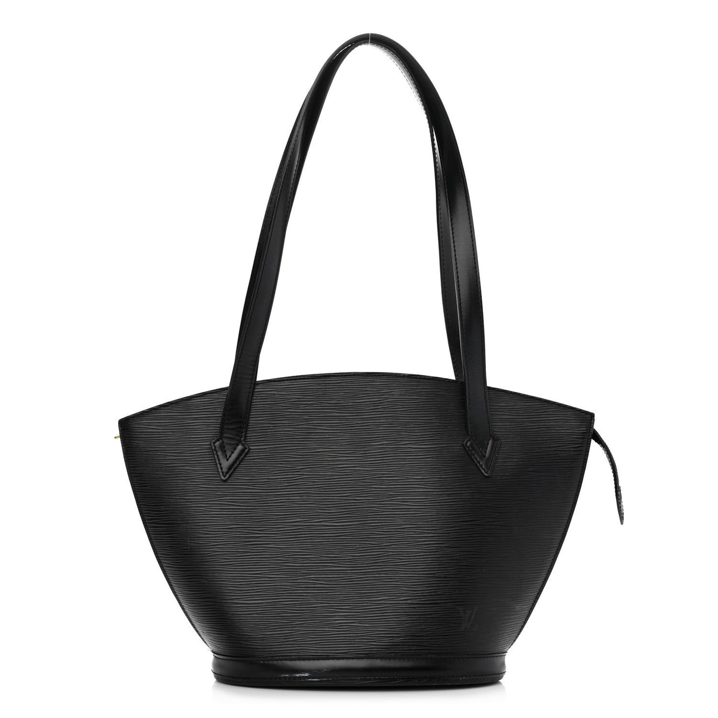 Epi Saint Jacques PM Long Straps Black