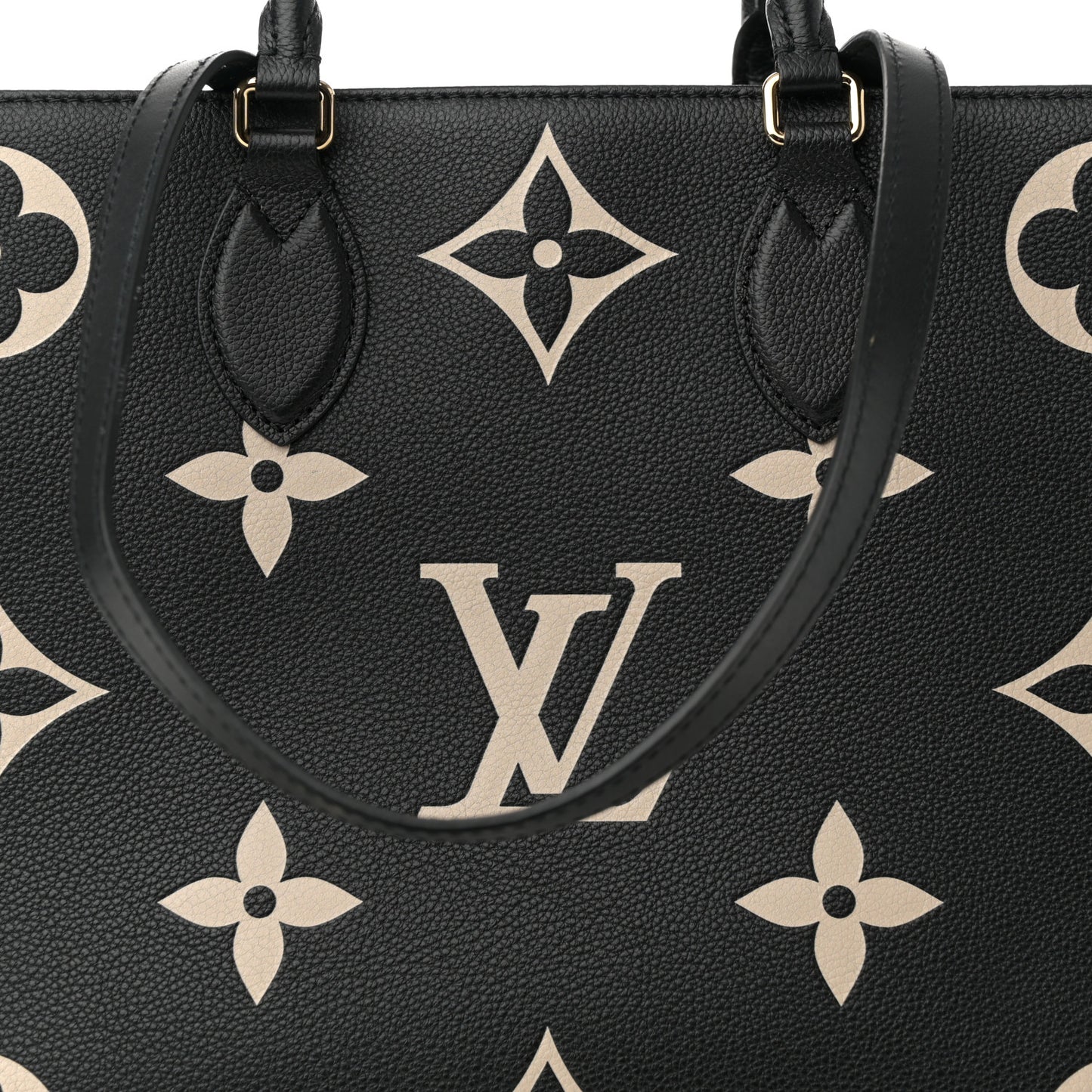 Empreinte Monogram Giant Onthego MM Black Beige