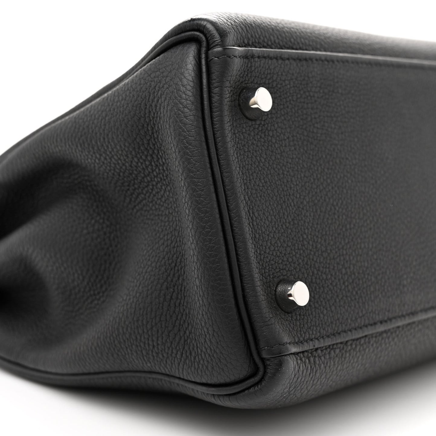 Togo Matte Alligator Kelly Retourne Touch 28 Black
