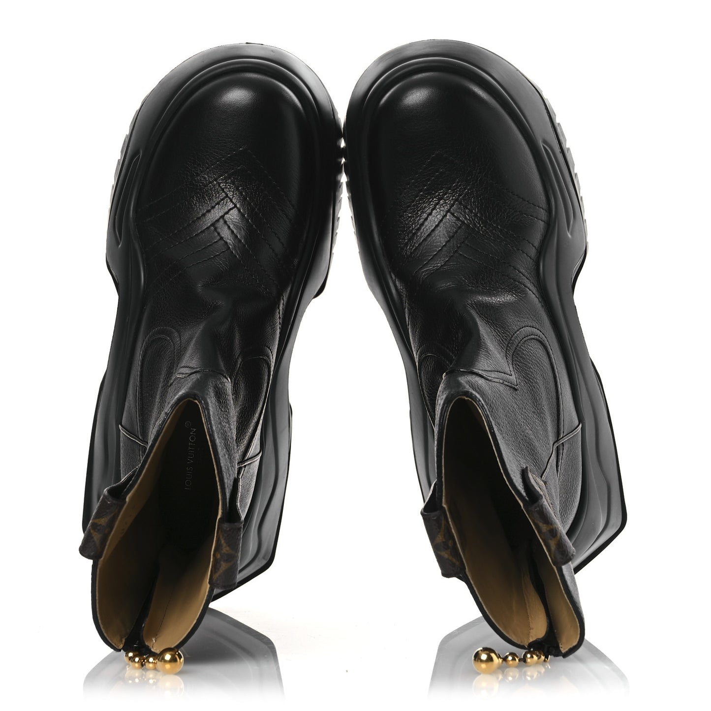 Monogram LV Archlight 2.0 Platform Ankle Boots 38 Black