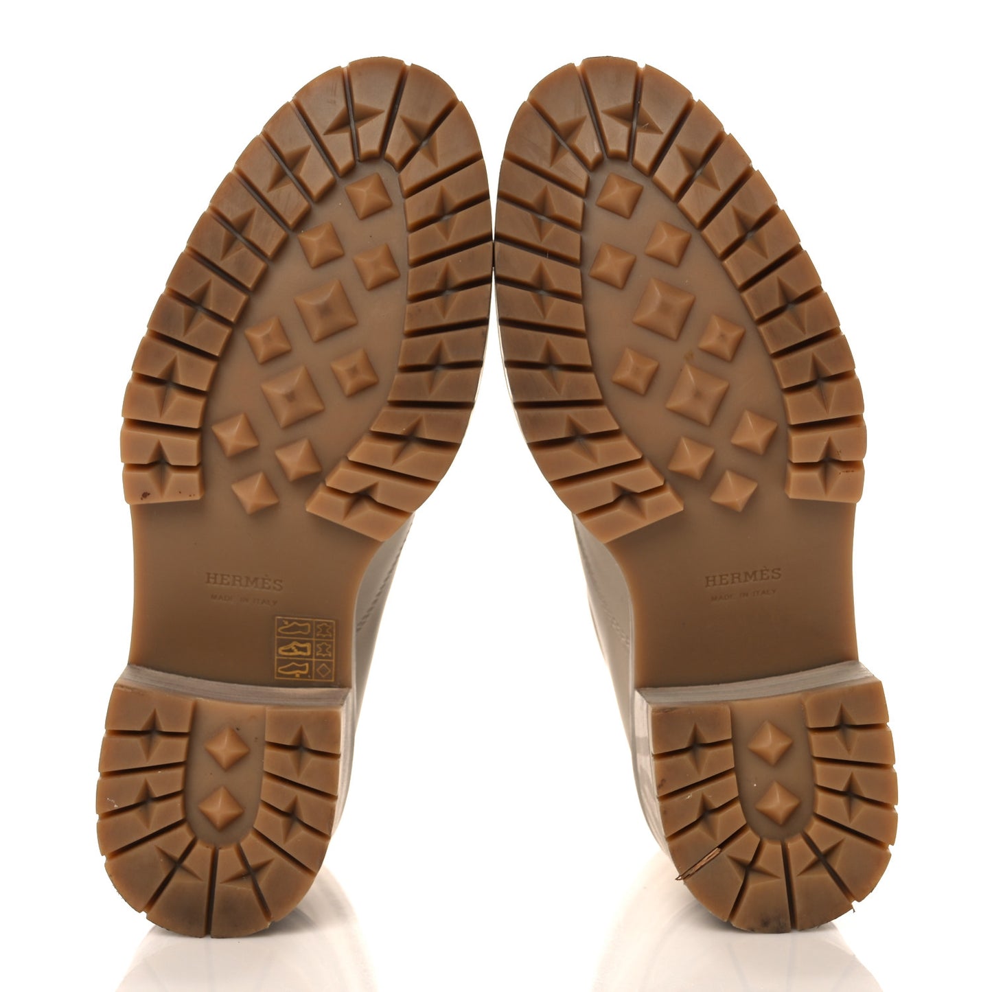 Calfskin Bridge Ankle Boots 36.5 Beige Grege