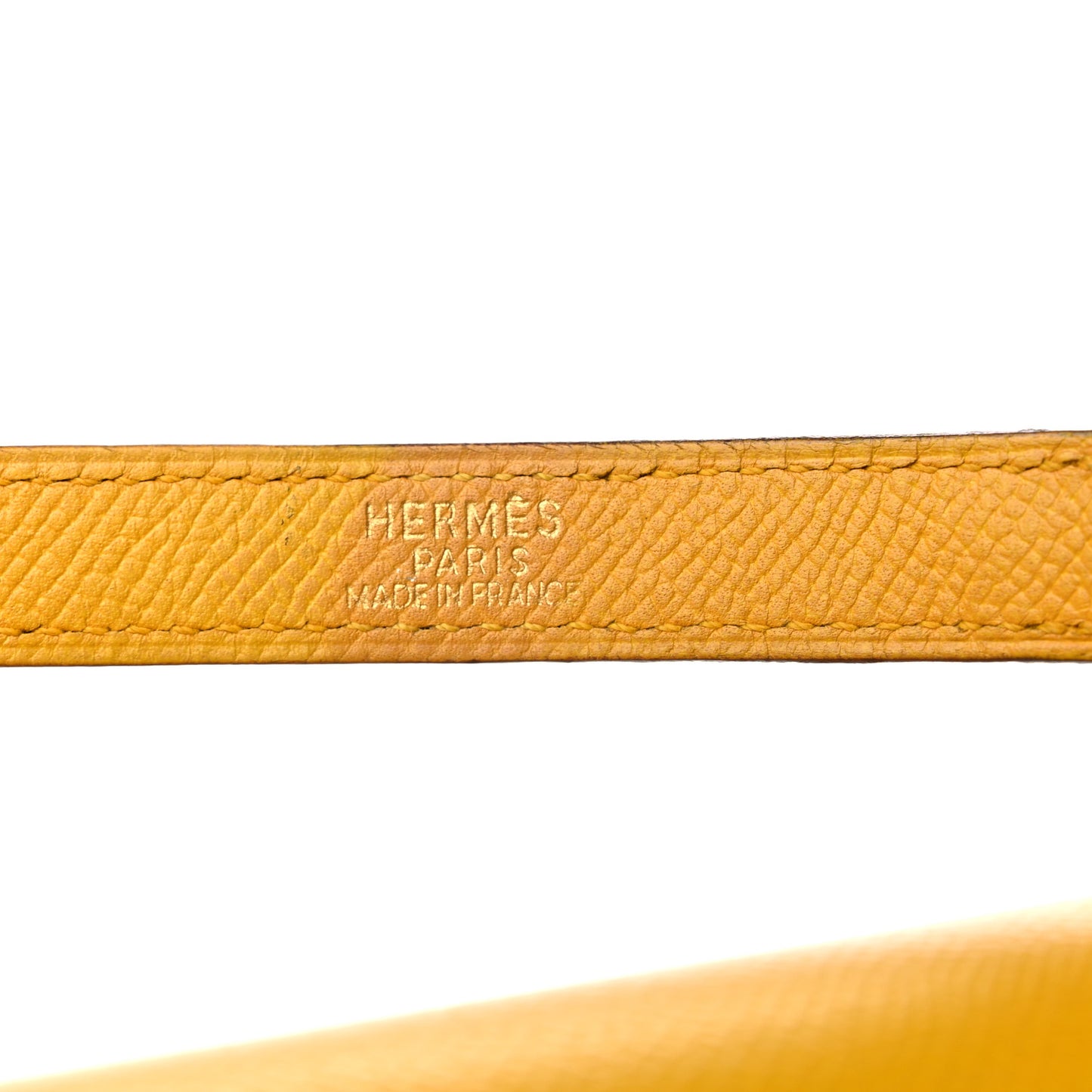 Epsom Kelly Sellier 28 Jaune Ambre