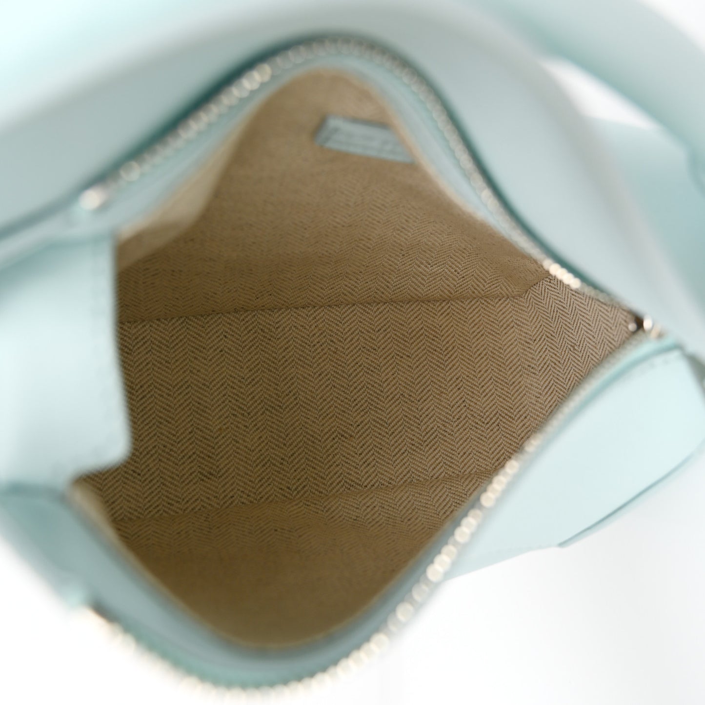 Calfskin Mini Puzzle Edge Bag Iceberg