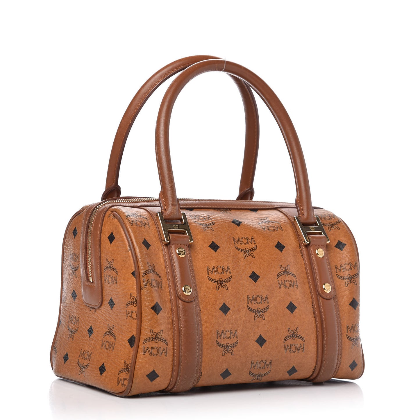 Visetos Satchel Cognac