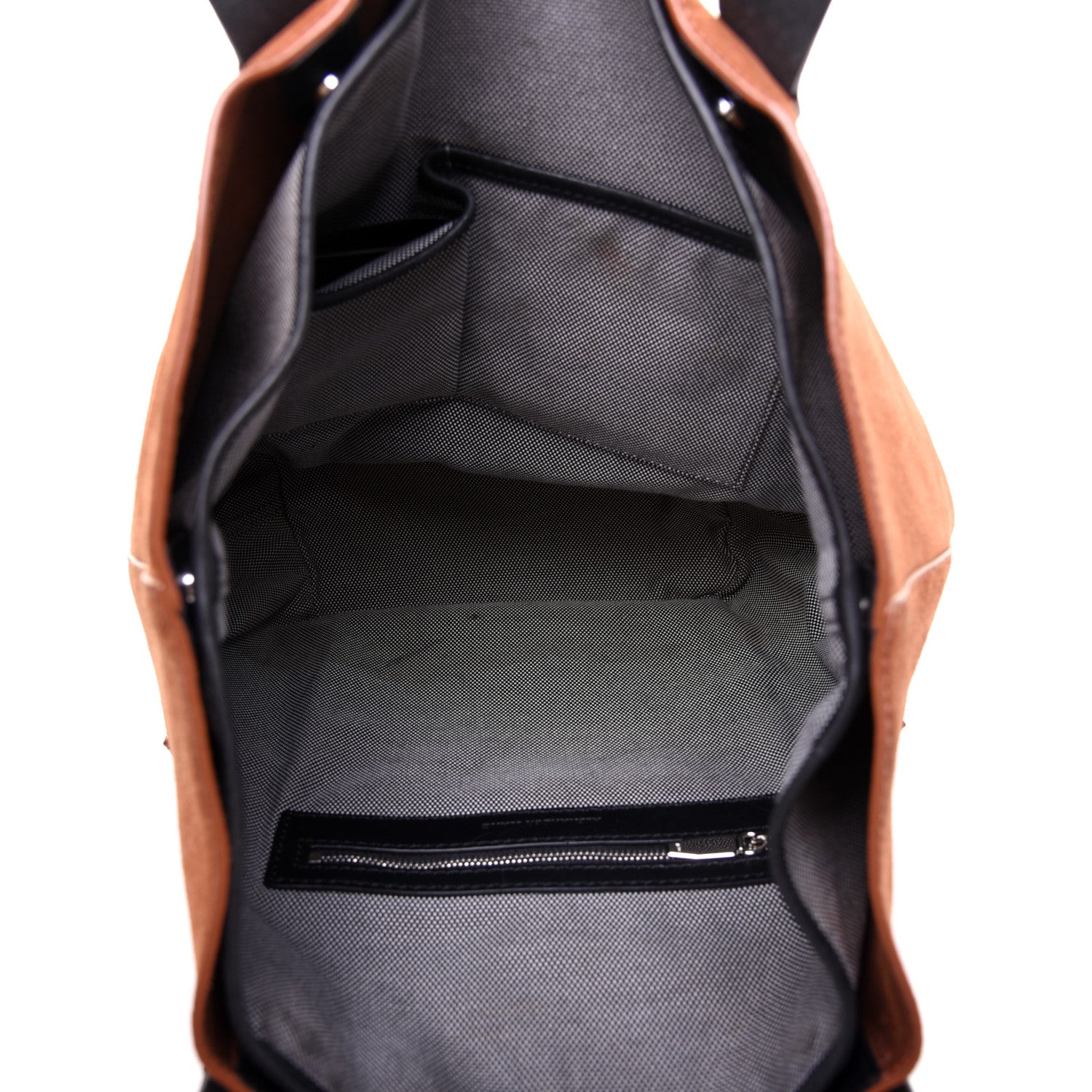 Alexander Wang Suede Calfskin Mason Tote Brown Black 5 of 12