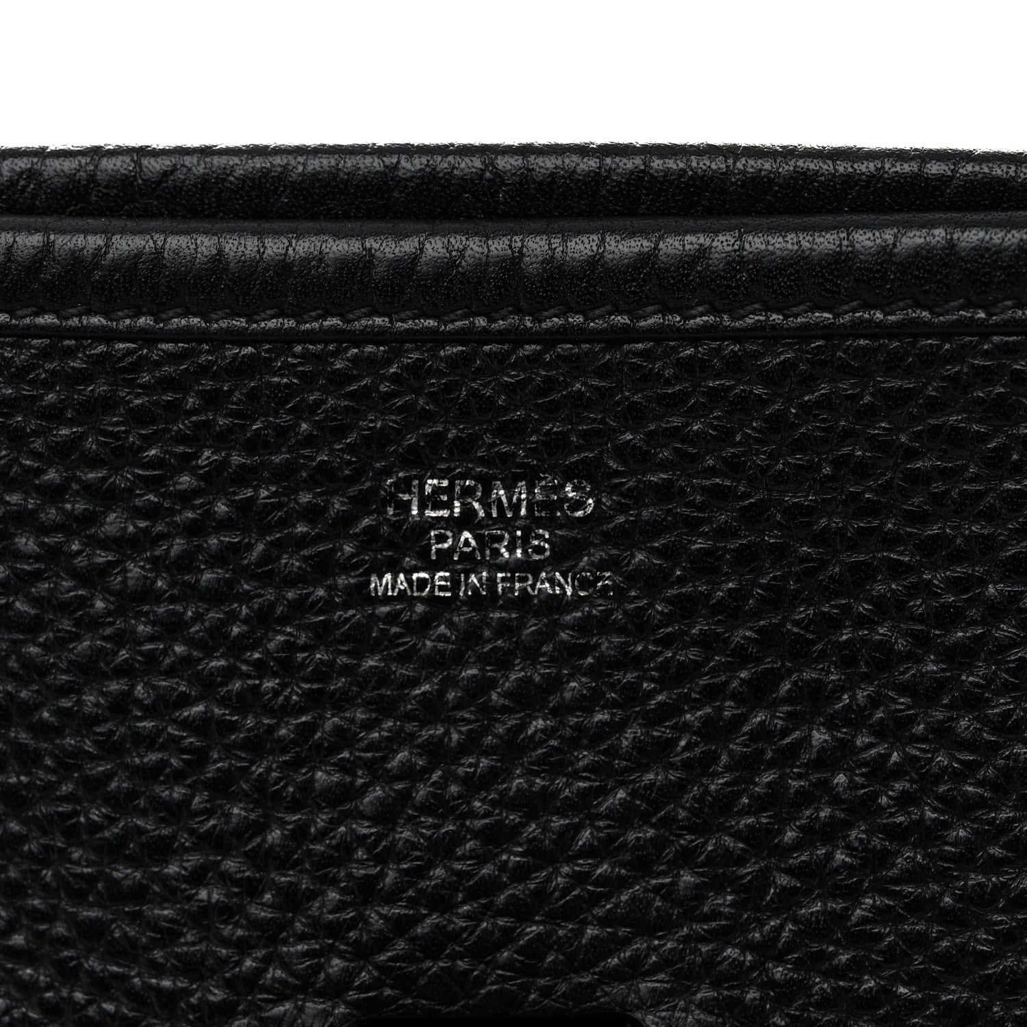 Hermes Taurillon Clemence Evelyne III GM Black 6 of 10