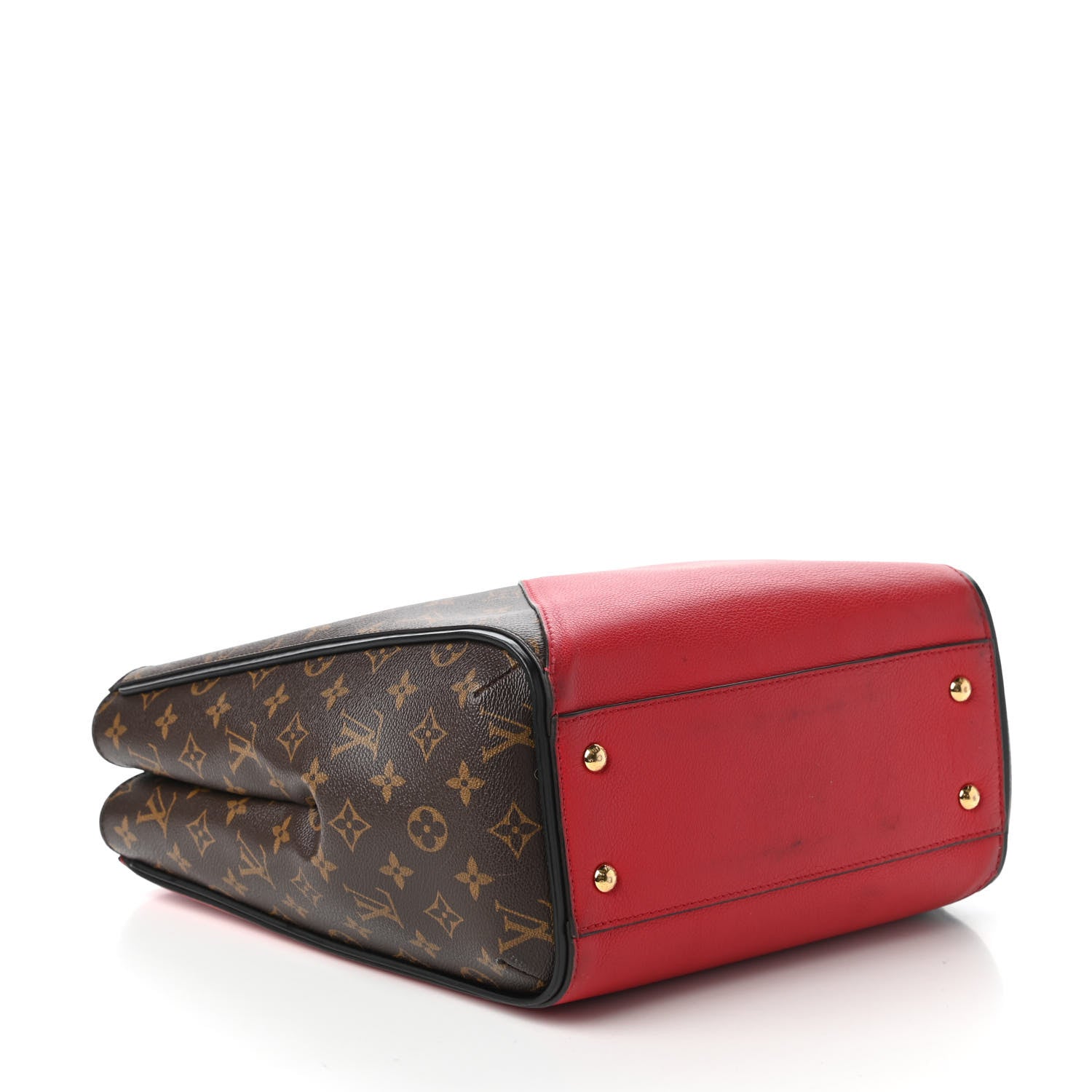 Louis Vuitton Calfskin Monogram Kimono Tote Cherry 4 of 11