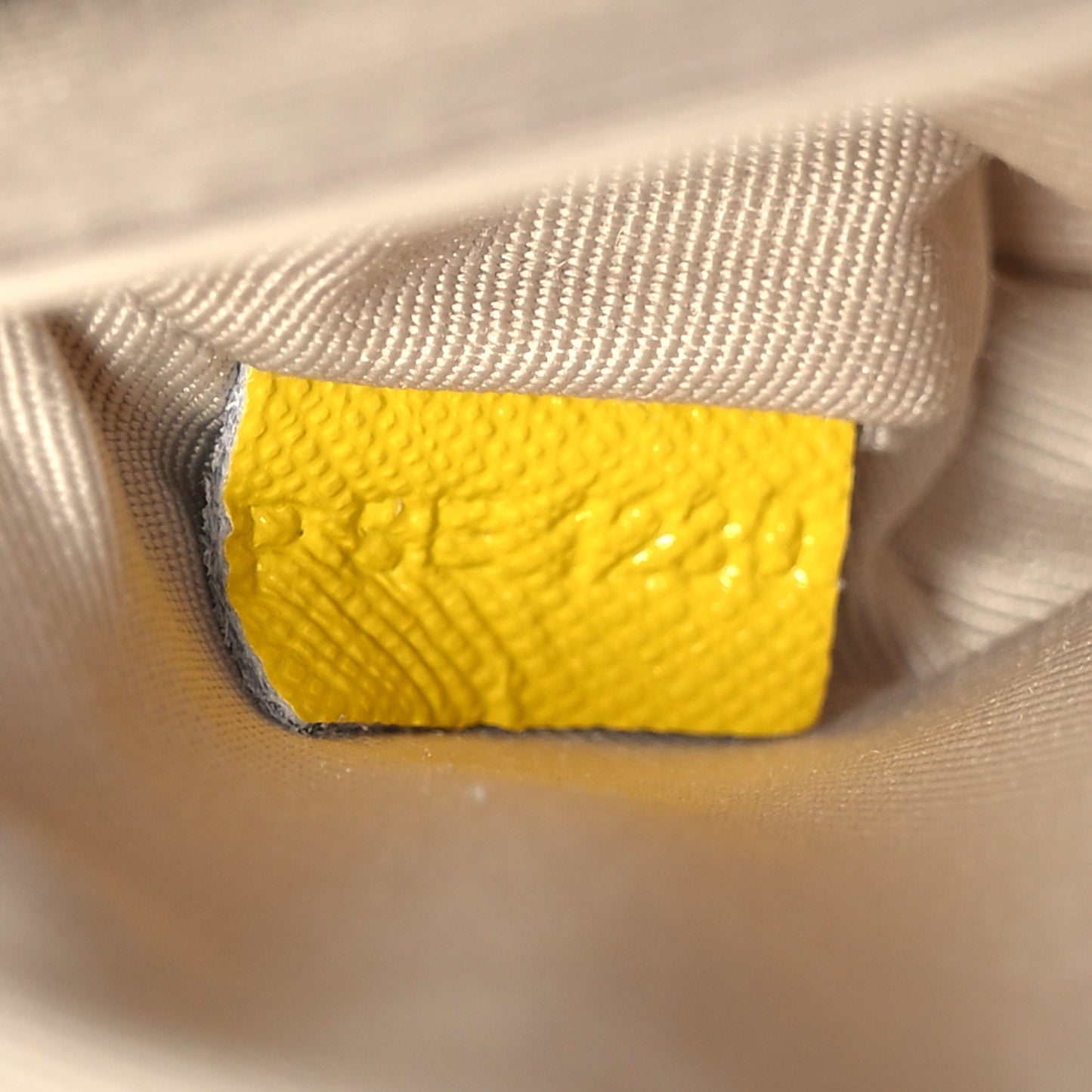 Saffino Small Snapshot Camera Bag Yellow Multicolor