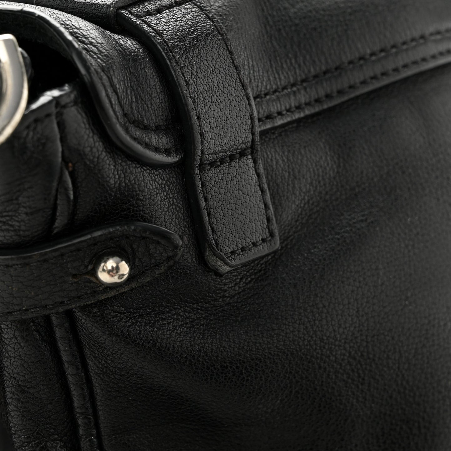 Goatskin Mini Alexa Black