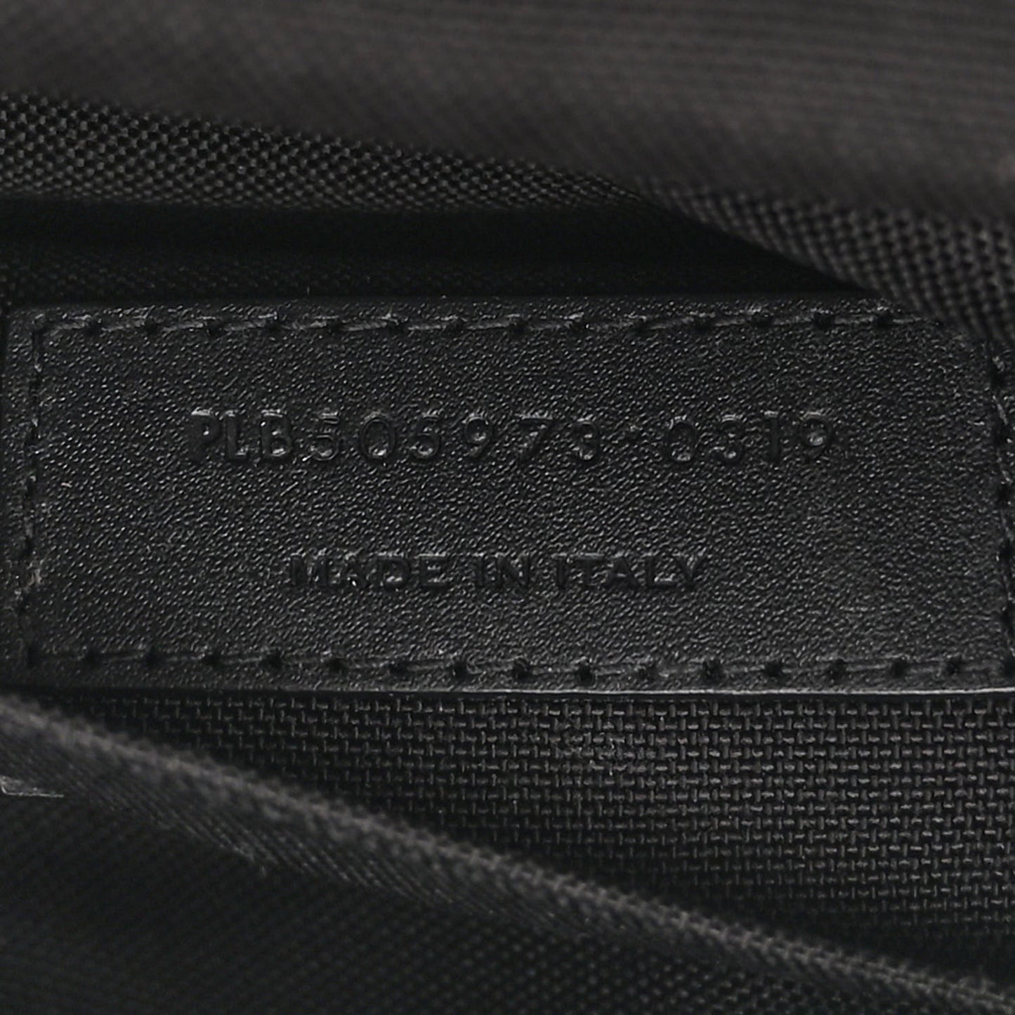 Calfskin City Belt Bag Black