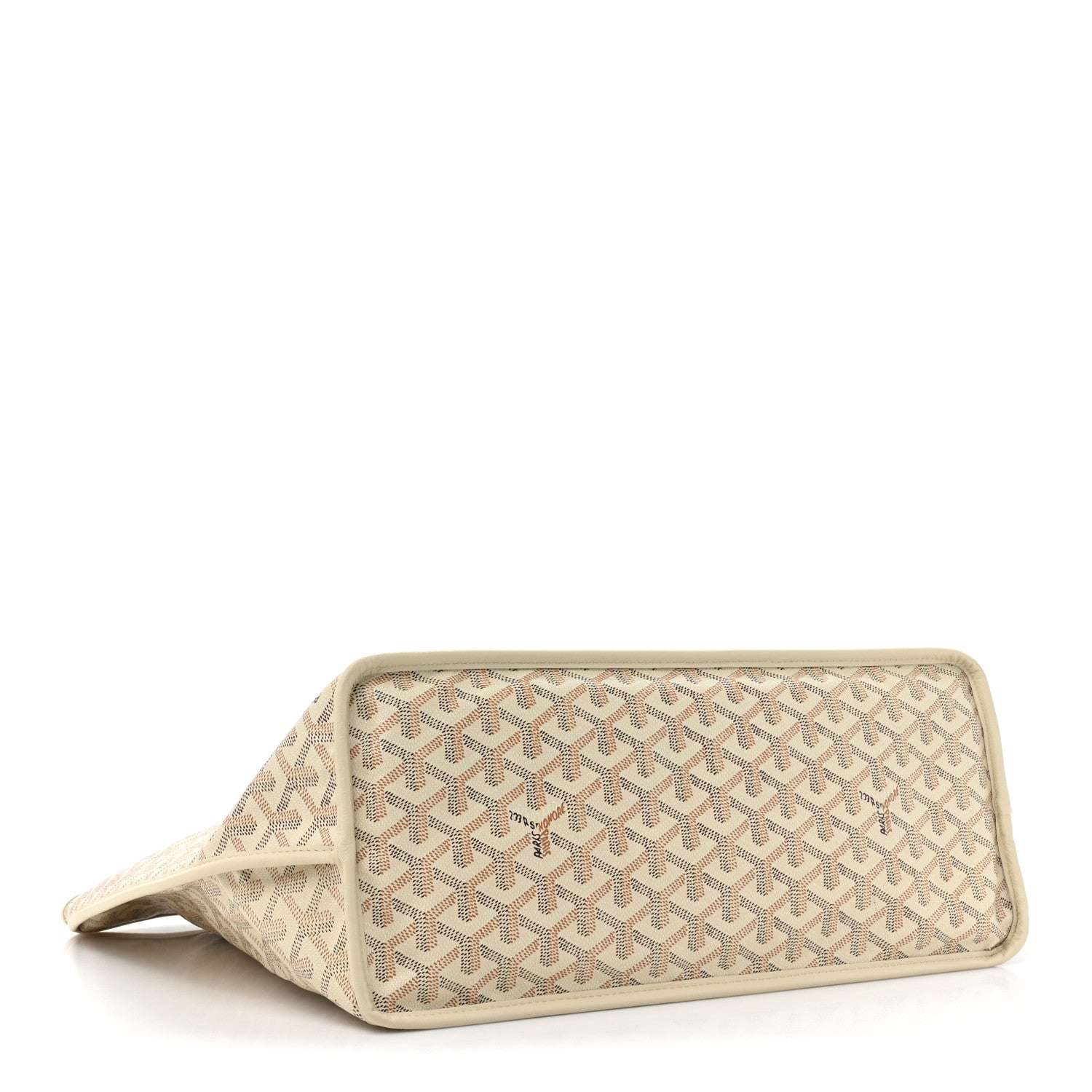 Goyard Goyardine Embroidered Seahorse Reversible Anjou PM Sand 5 of 14