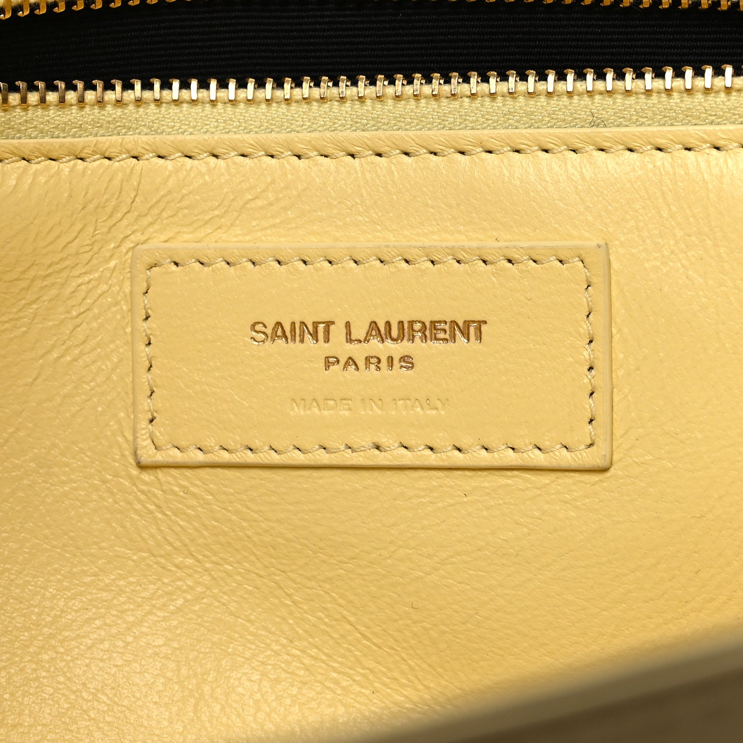 Patent Embossed Le Monogramme Kate 99 Lemon New Maize