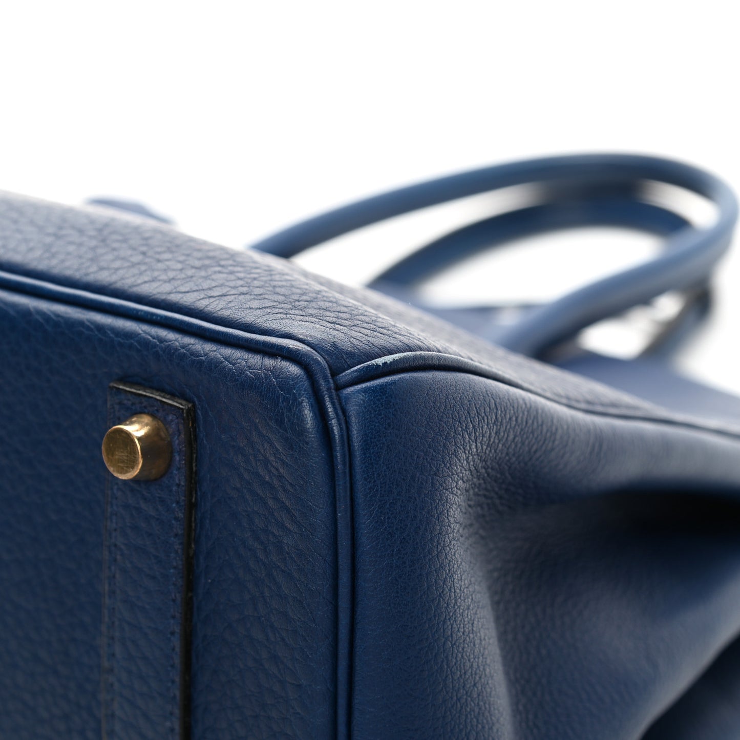 Taurillon Clemence Birkin 35 Bleu Brighton