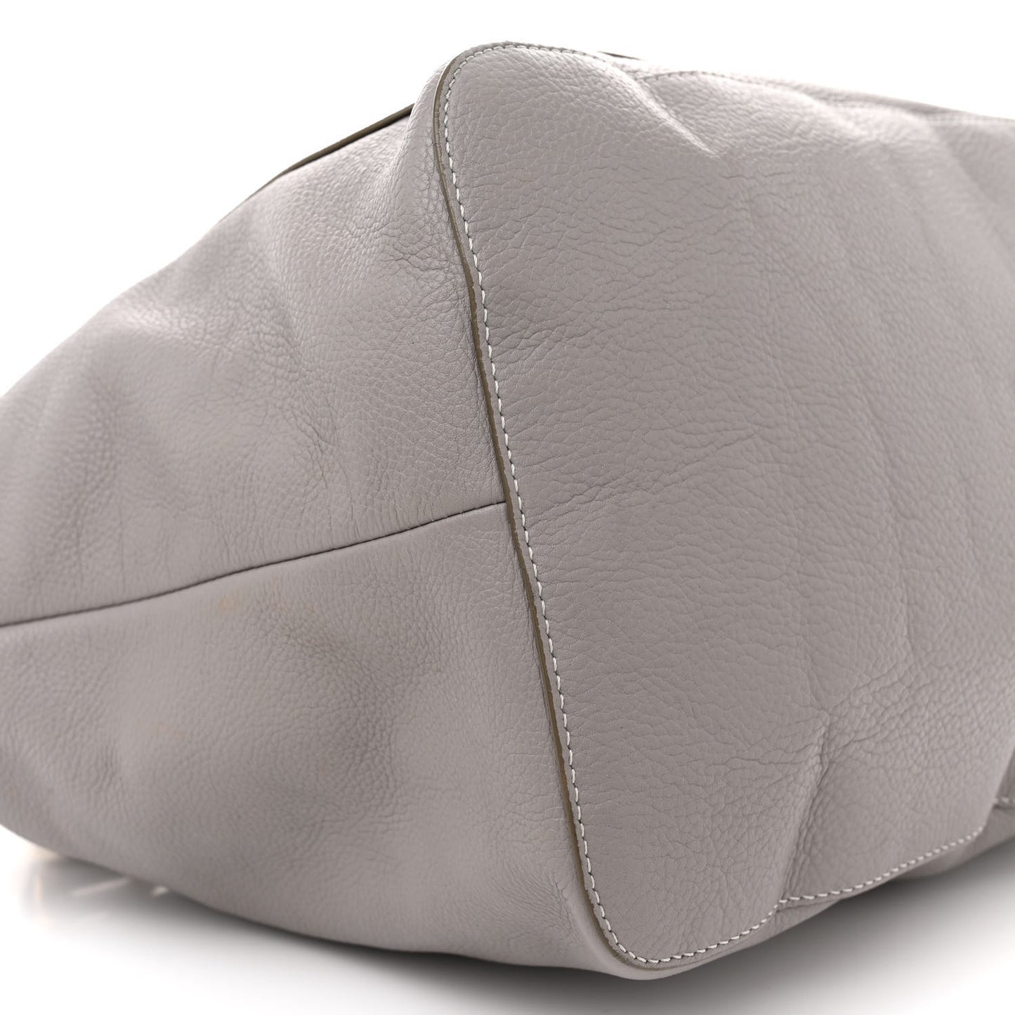 Calfskin Large New Marcie Tote Cashmere Grey