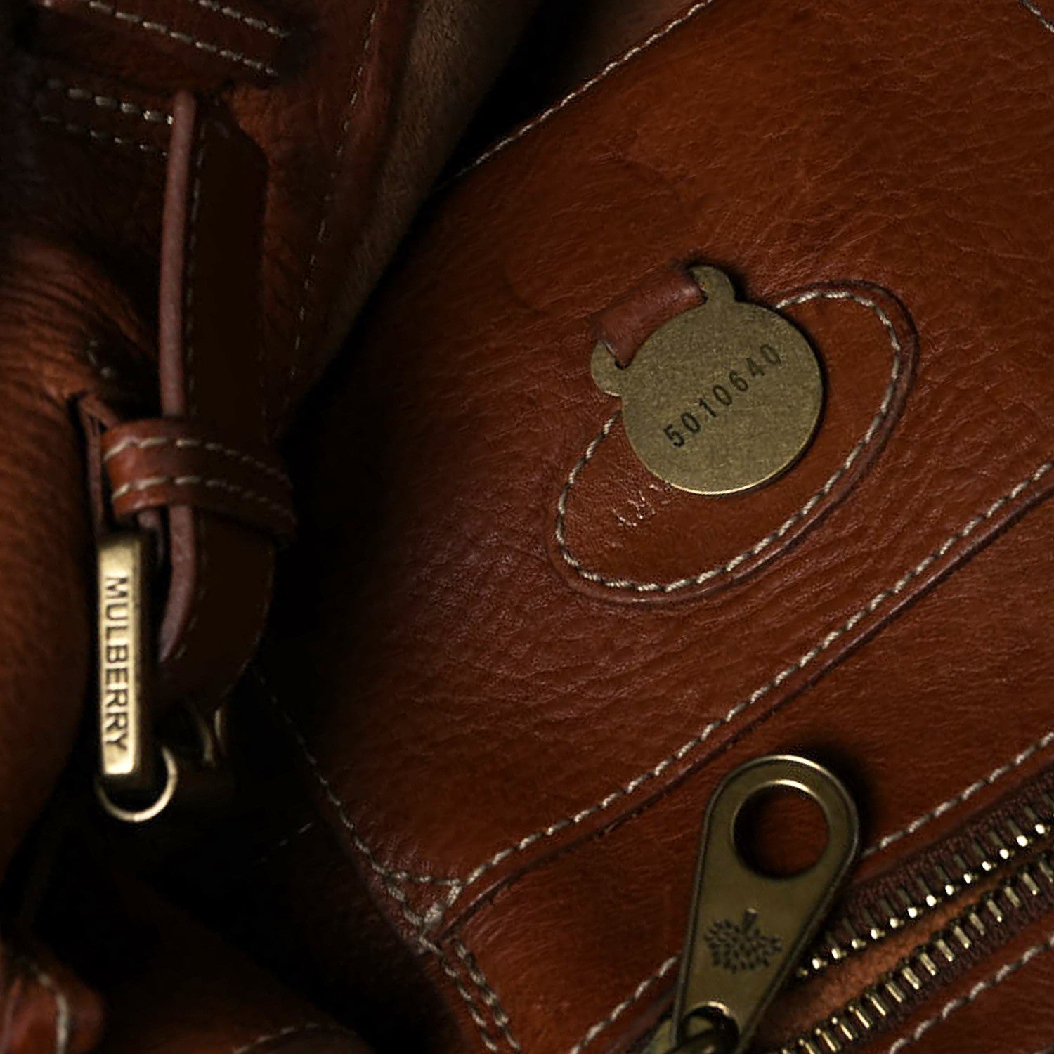 Mulberry Natural Vegetable Tanned Bayswater Oak 7 of 12