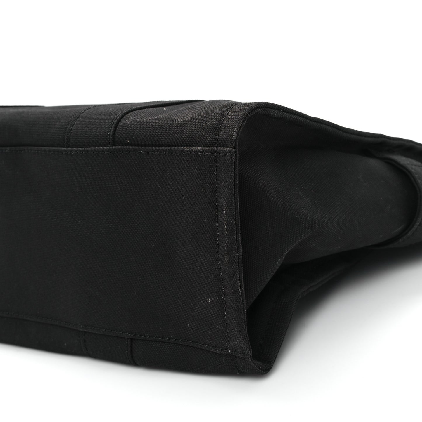 Cotton Canvas Large The Tote Bag Black